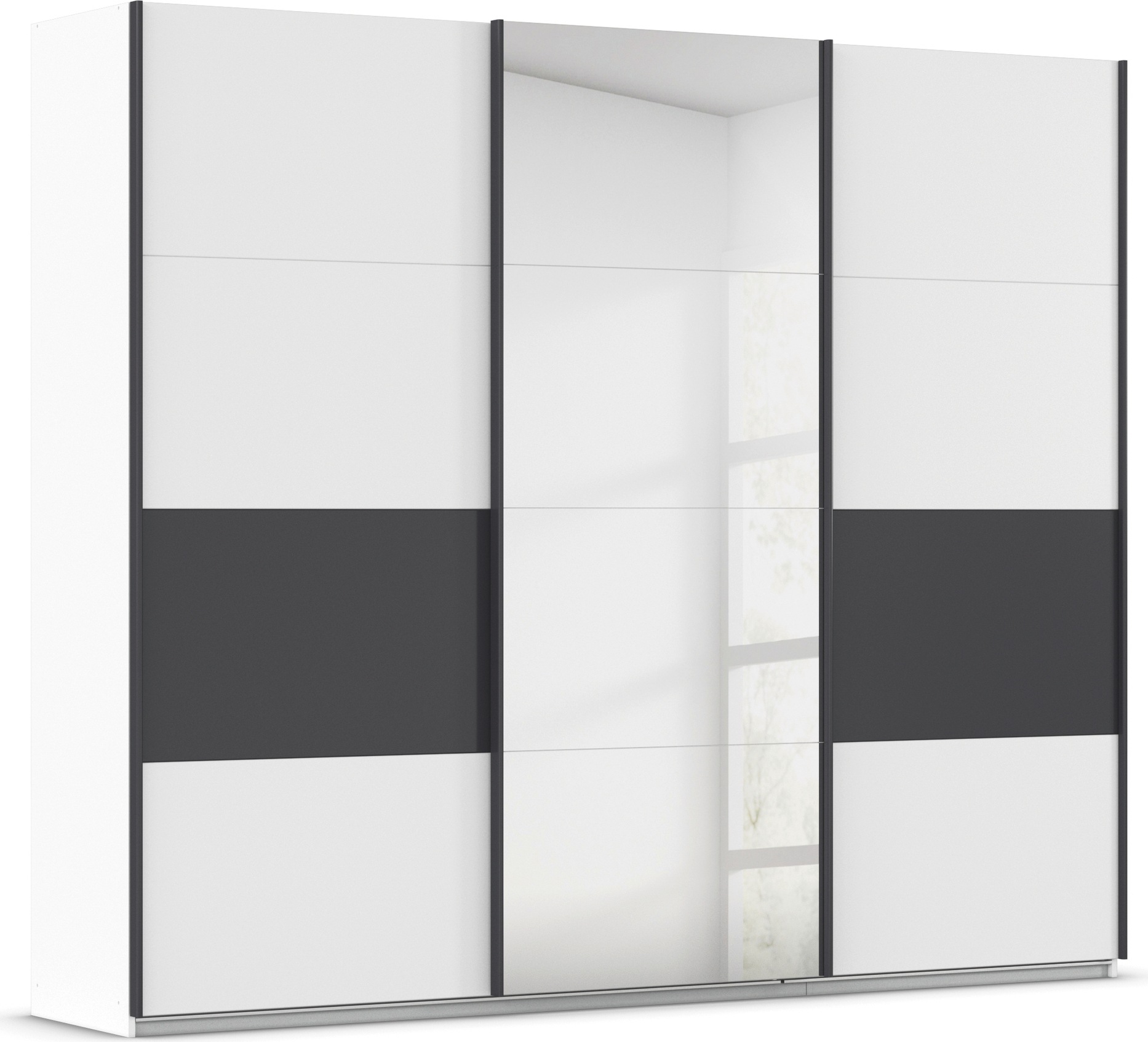 OTTO home "Mehrzweckschrank Aktenschrank Möbel Mietswohnung Schlafzimmer CORTONA" Breiten 203/271/315/360 cm, Höhen 210/229 cm, inkl. Inneneinteilung, 2 Stoffboxen extra Einlegeböden MADE IN GERMANY