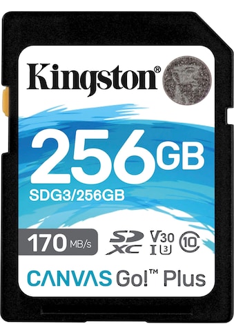 Kingston Speicherkarte »Canvas Go Plus SD 256GB...