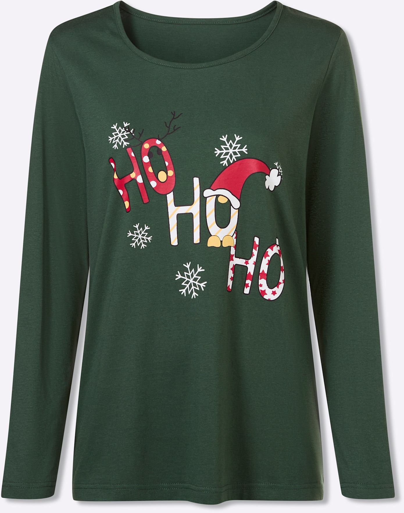 Thumbnail - Classic Basics Langarmshirt "Rundhals-Shirt" 1 Stk. tlg.