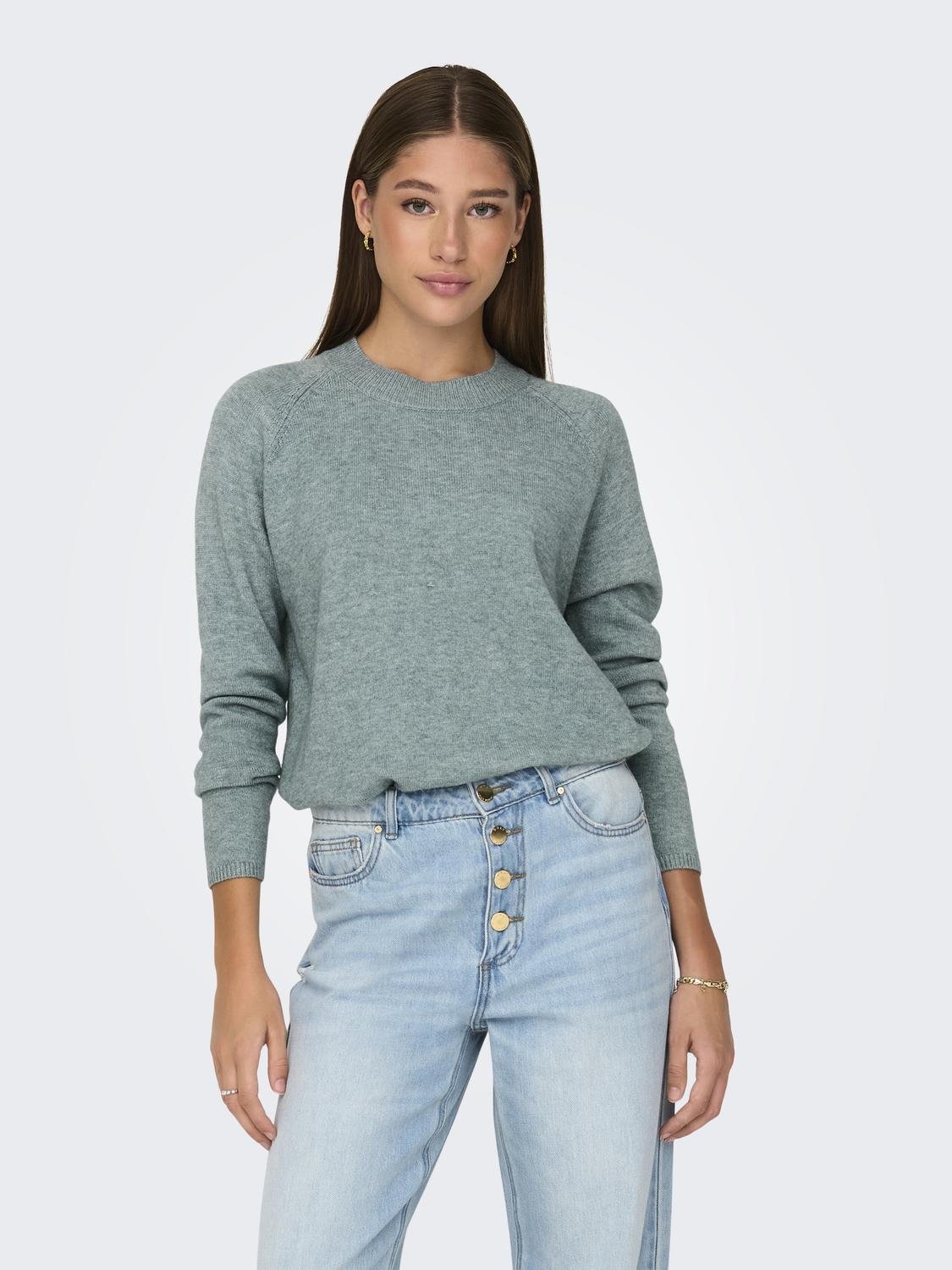 JDY Rundhalspullover JDYMARCO L/S O-NECK SLIT PULL KNT NOOS günstig online kaufen