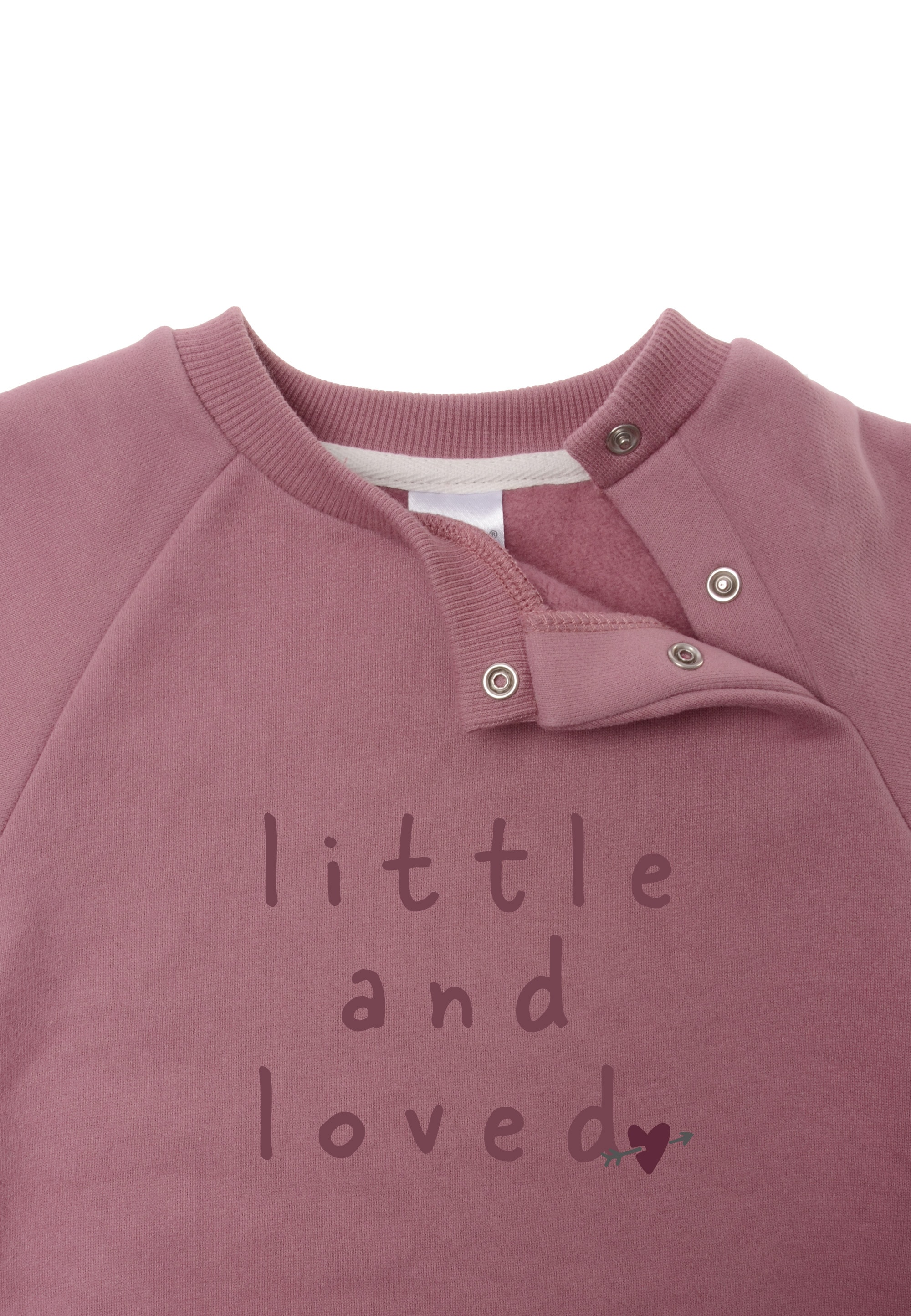 mit | BAUR and Sweatshirt aus »little loved«, bestellen weichem ▷ Liliput Baumwolle Material