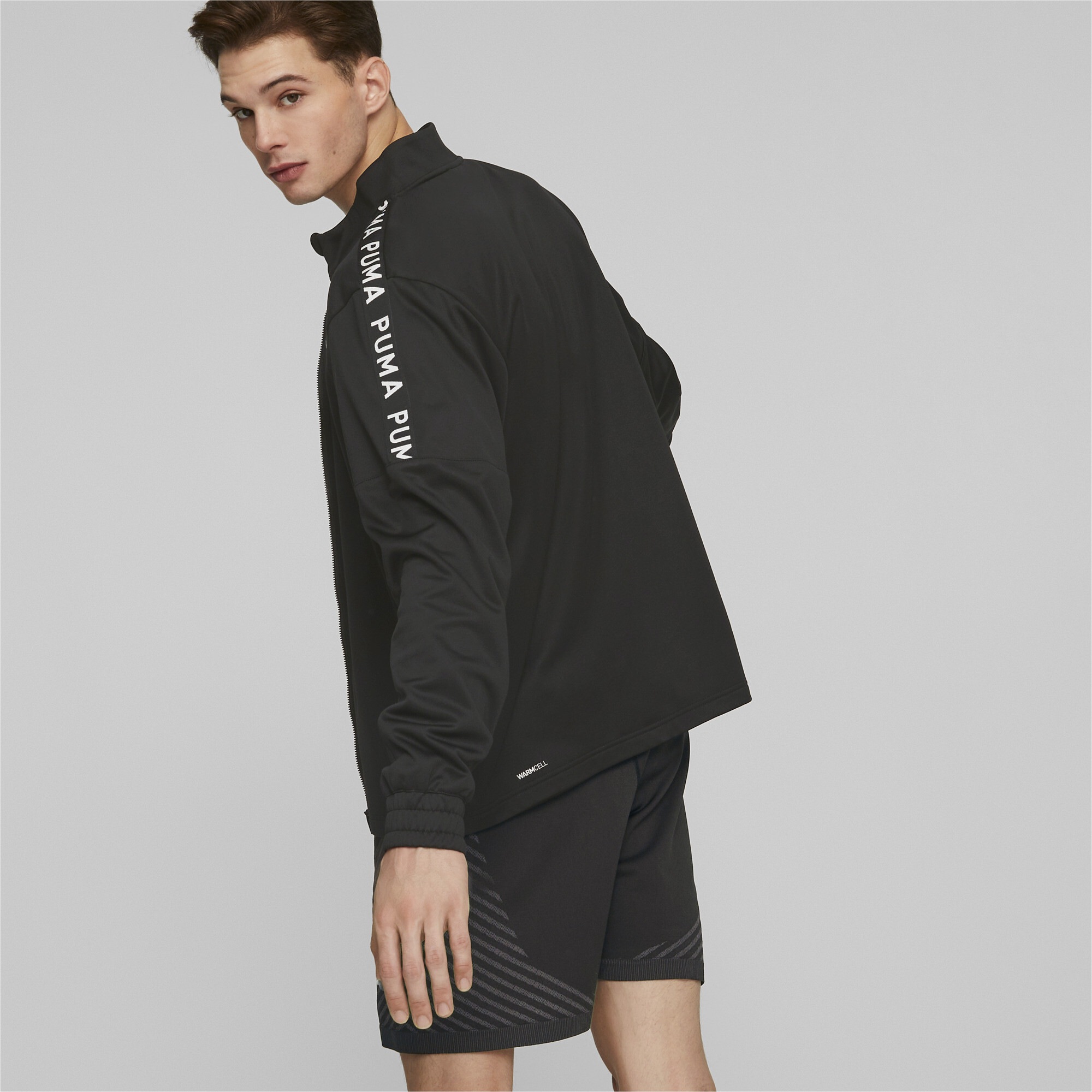 PUMA Trainingsjacke »PUMA Fit Light PWRFLEECE Full-Zip Trainingsjacke Herren«