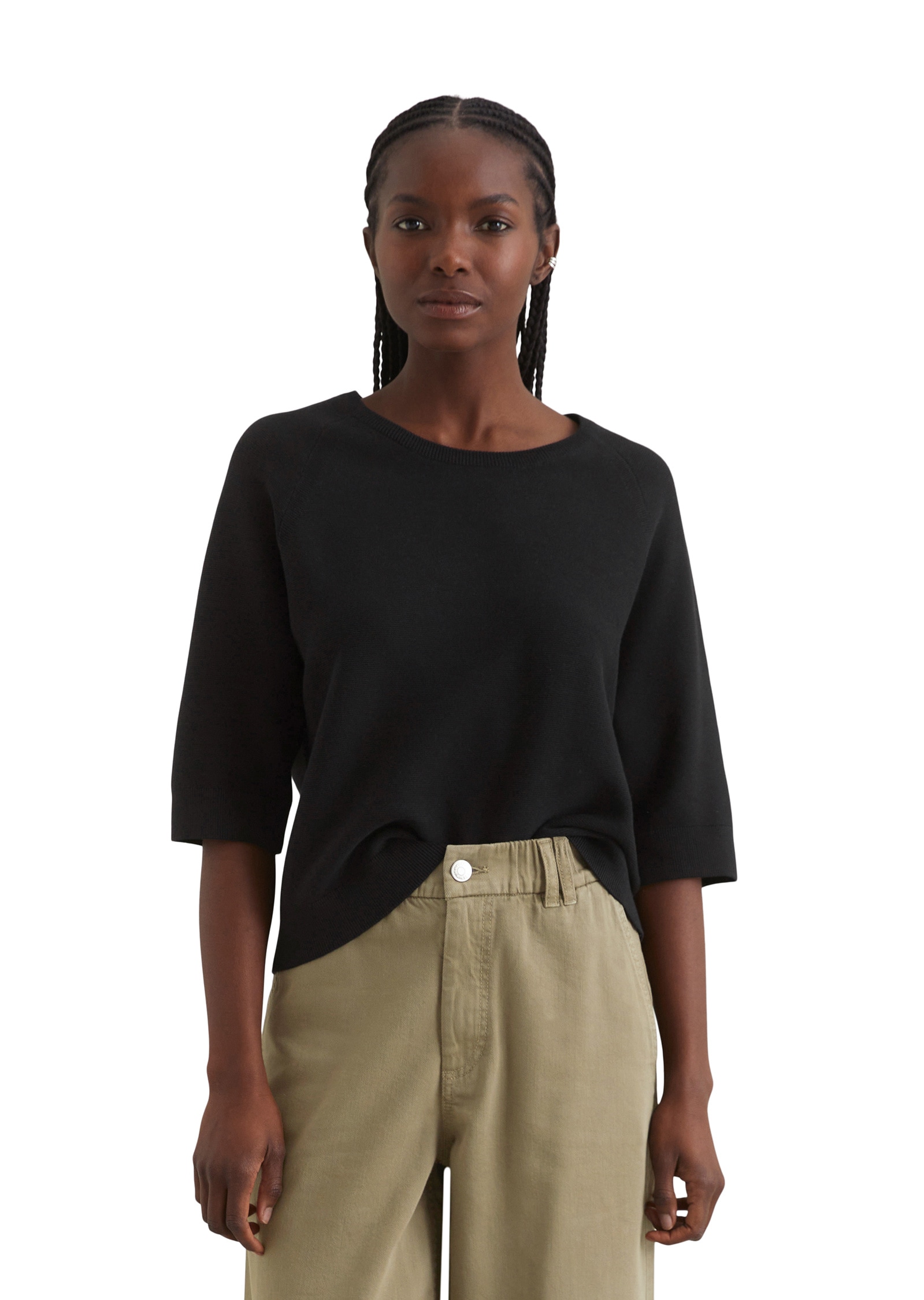 Marc OPolo DENIM Strickpullover "aus Organic Cotton" günstig online kaufen