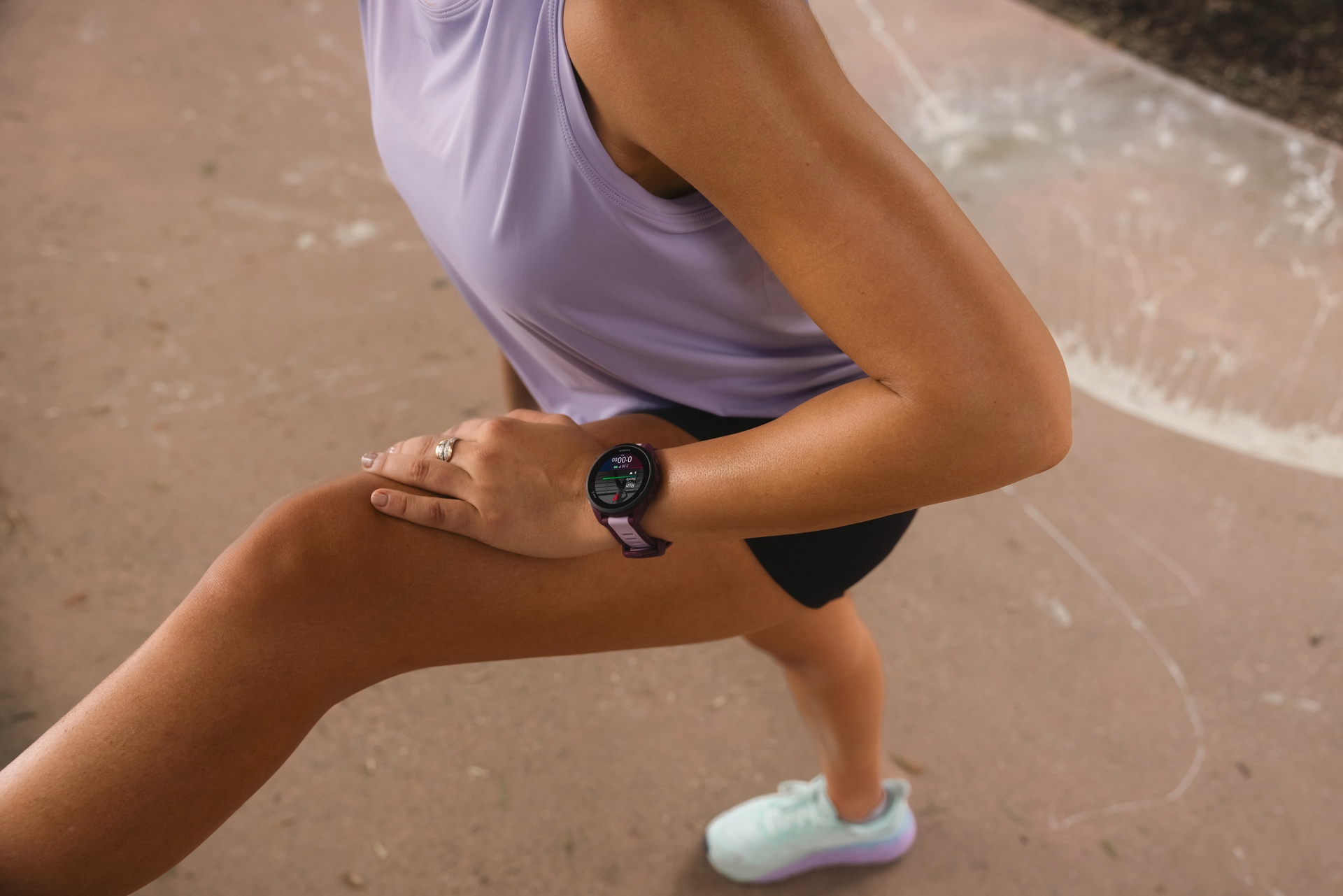Garmin Smartwatch »Forerunner 165 Music«, (3,04 cm / 1,2 Zoll), 4 GB,)