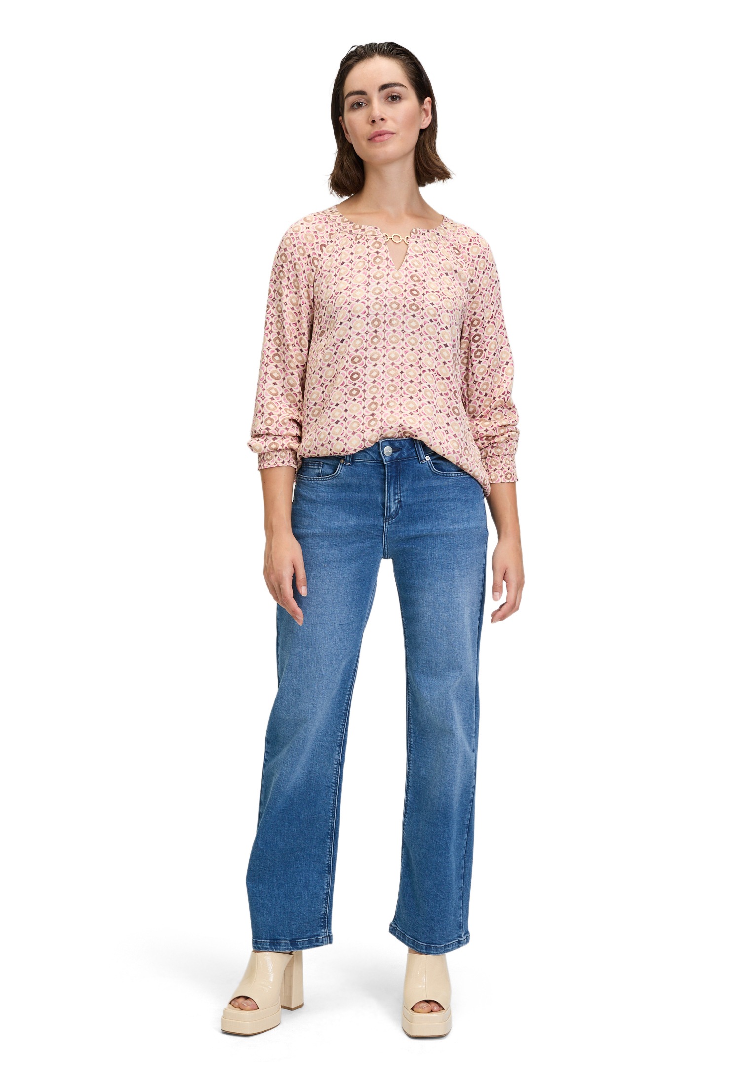 Cartoon Schlupfbluse »Cartoon Casual-Bluse mit Muster«