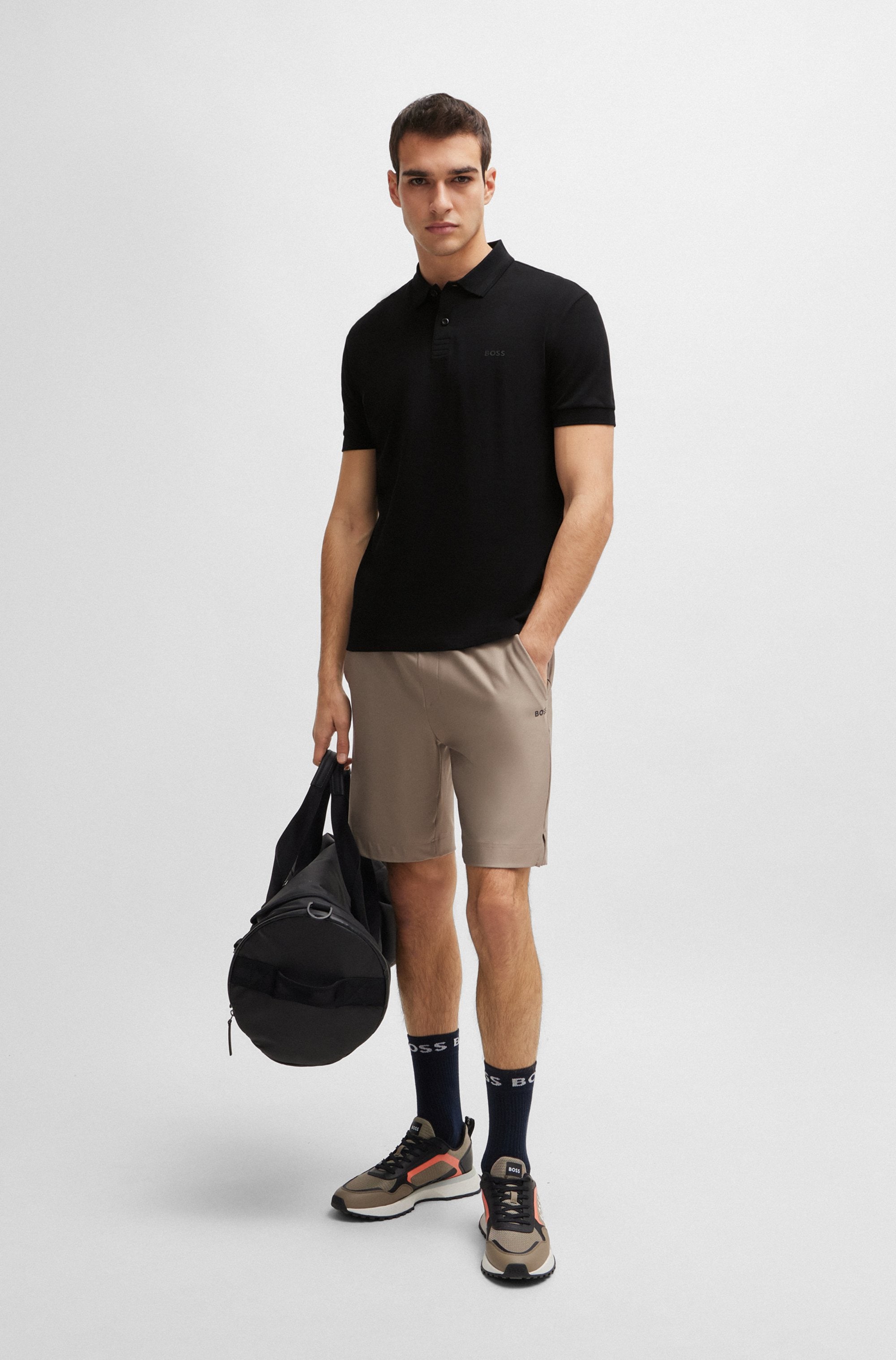 BOSS GREEN Poloshirt »Pio 1«, mit Polokragen