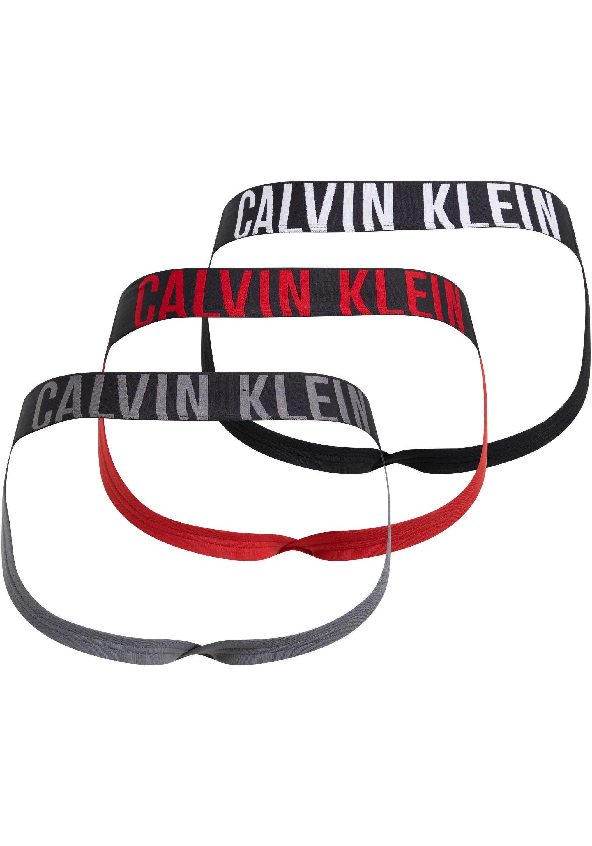 Calvin Klein Underwear String »JOCK STRAP 3PK«, (Packung, 3 St., 3er), mit Logo-Stretchbund