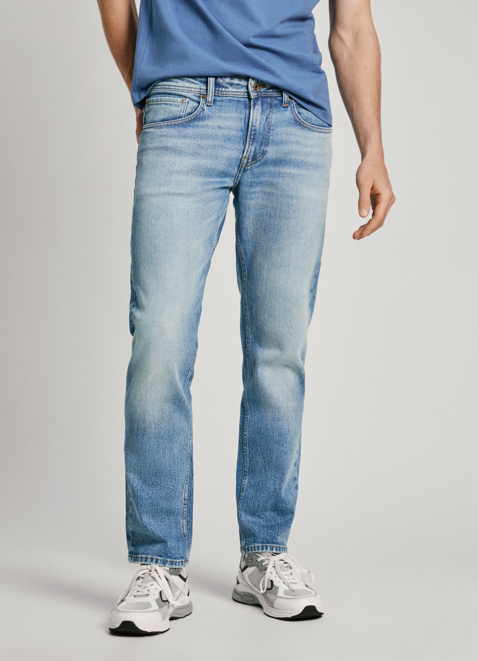 Pepe Jeans Straight-Jeans "STRAIGHT JEANS", mit geradem Bein günstig online kaufen