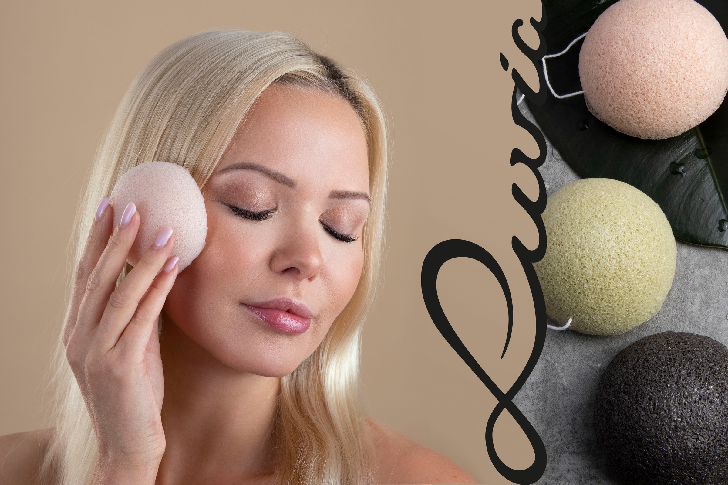 Luvia Cosmetics Gesichtsreinigungsschwamm »Konjac | Schwamm BAUR tlg.) (3 bestellen online Red Set Clay«
