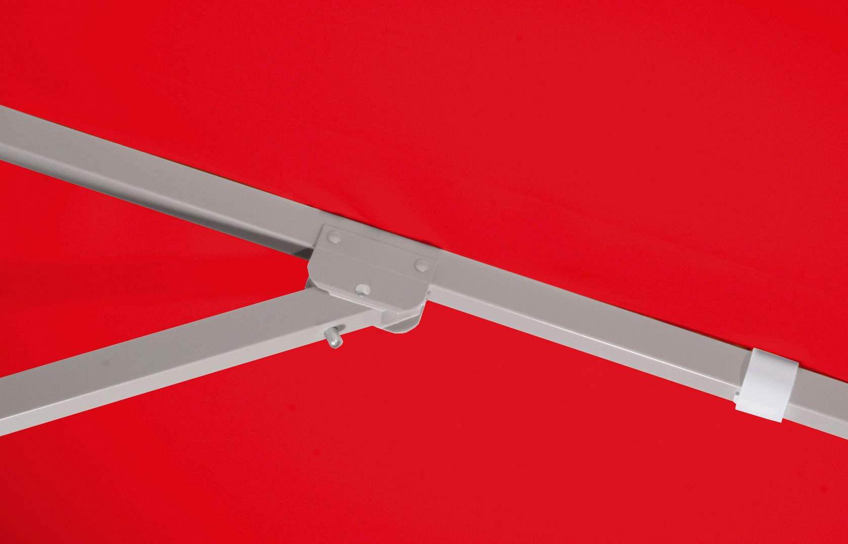 Marktschirm SCHNEIDER SCHIRME "Jumbo", rot, Obermaterial: 100% Polyester, Standschirme, ØxH: 300x275 cm, Aluminium/Polyester 2
