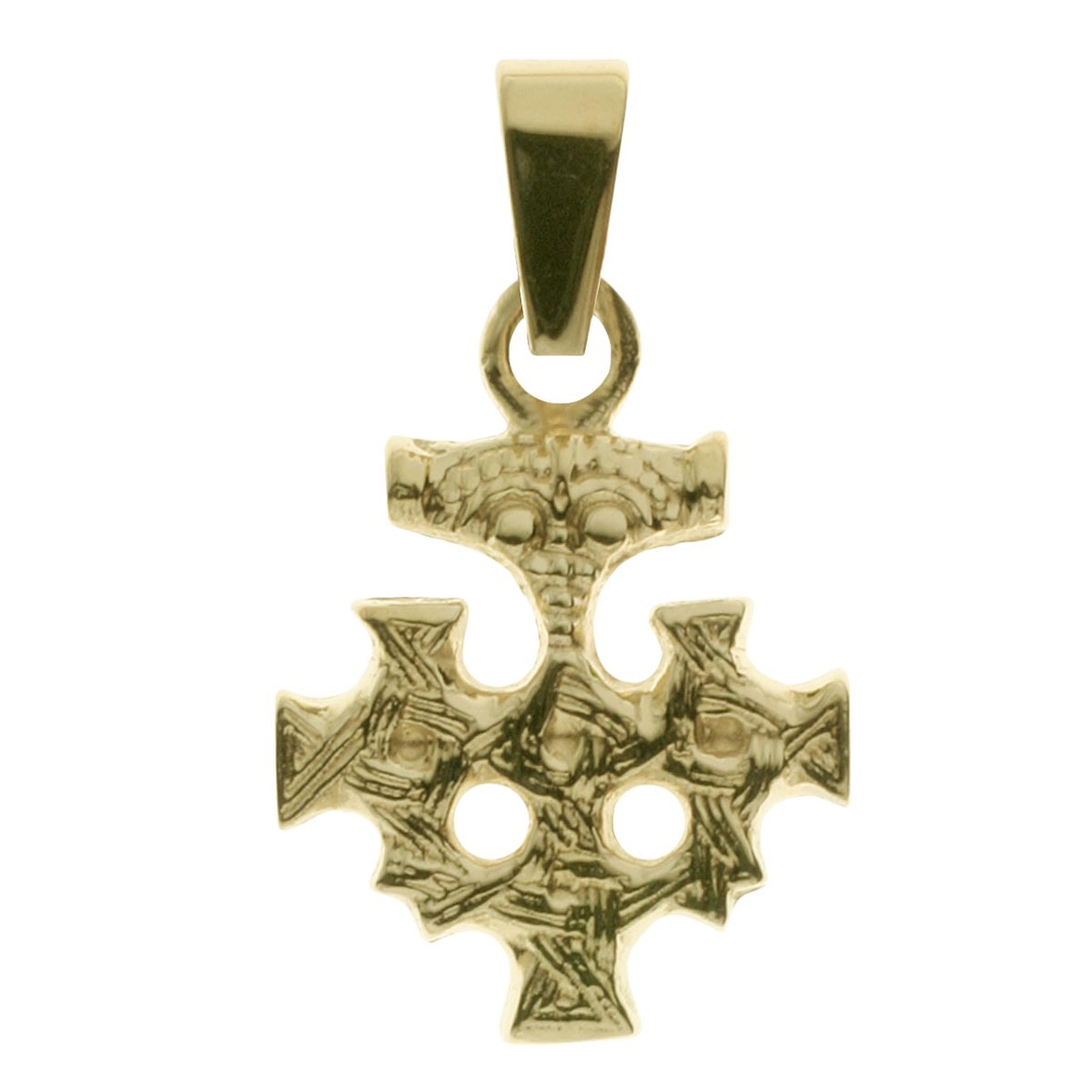 Kettenanhänger OSTSEE-SCHMUCK "Ostsee-Schmuck Anhänger Hiddensee 15 x 13 mm", gelb, Schmuckanhänger, Damen, 23x13mm, Silber 925 (Sterlingsilber), 1,5 g, Kettenanhänger
