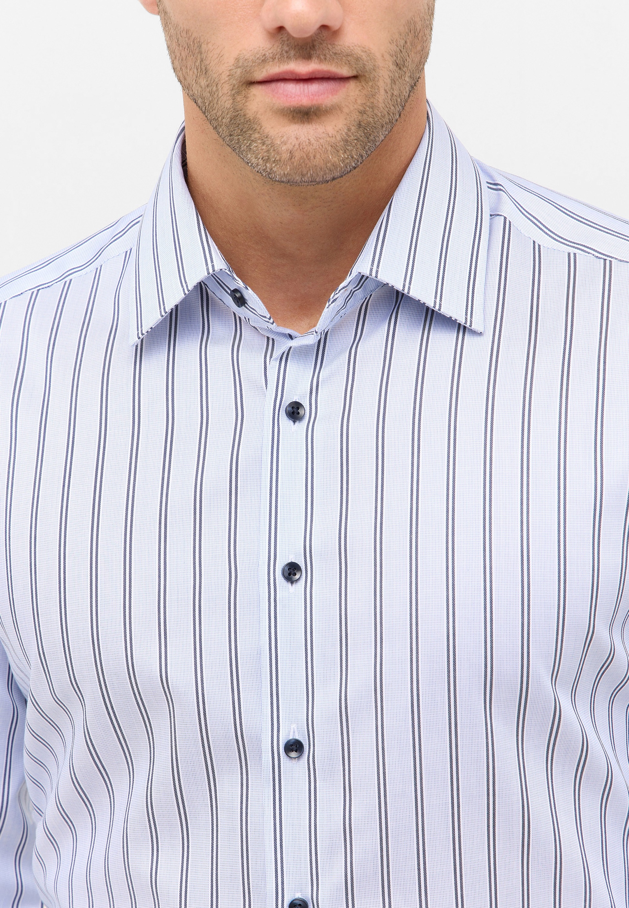 Thumbnail - Eterna Langarmhemd "MODERN FIT", NON IRON (bügelfrei)