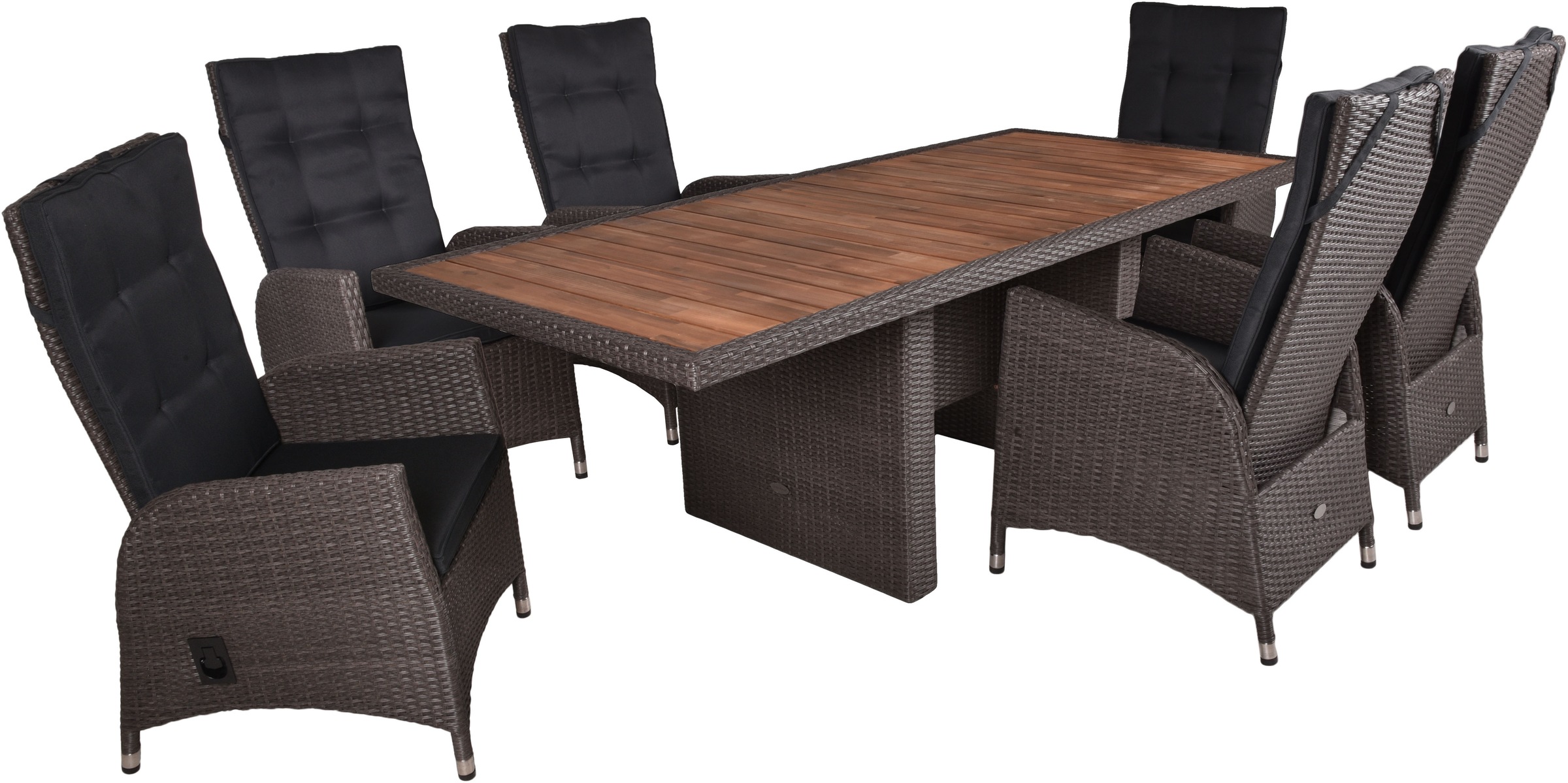 Garden Pleasure Garten-Essgruppe »BRAGA weidengrau rin...