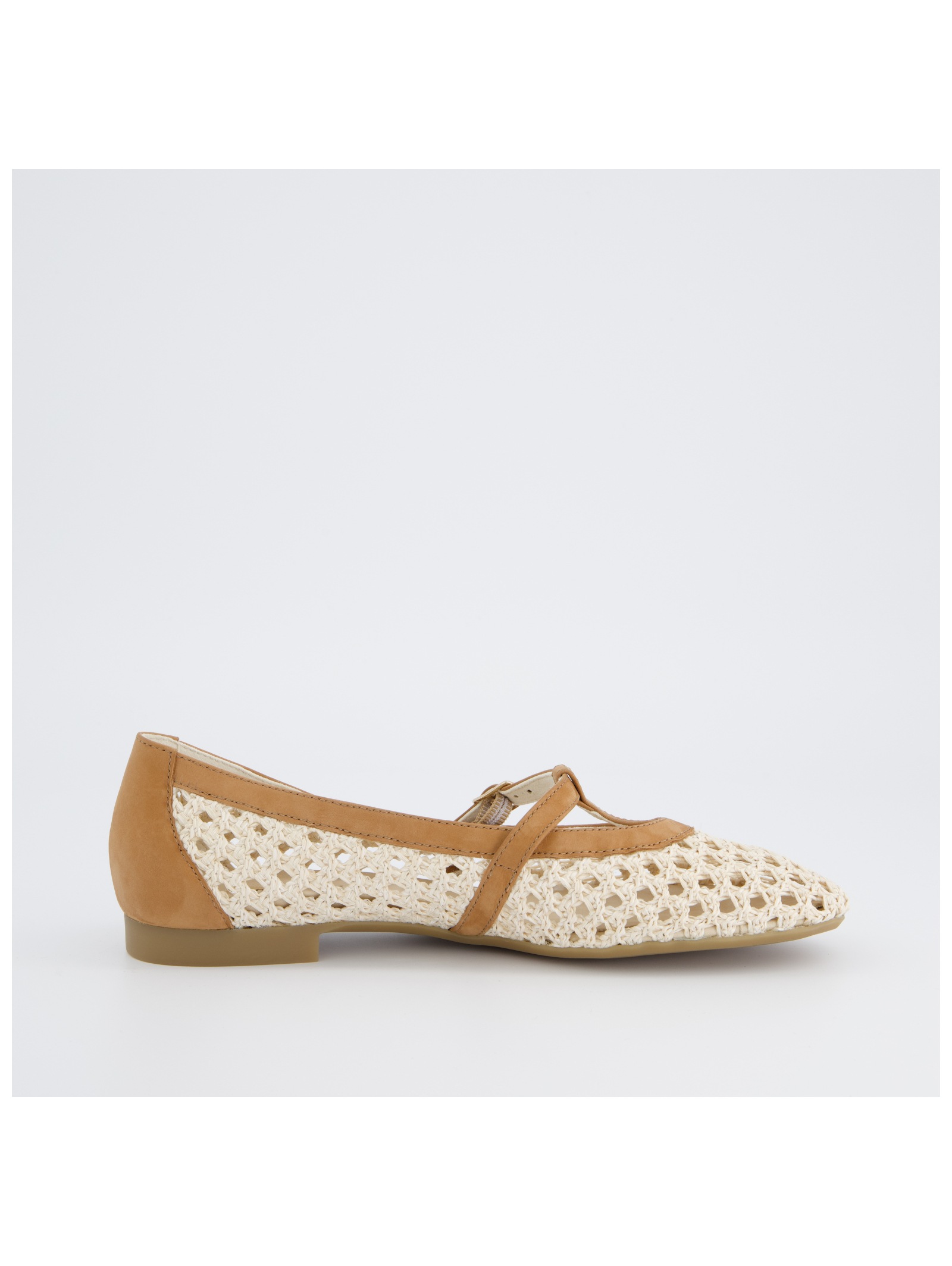 Paul Green Riemchenballerina »Paul Green Ballerinas Nubukleder/Textil«