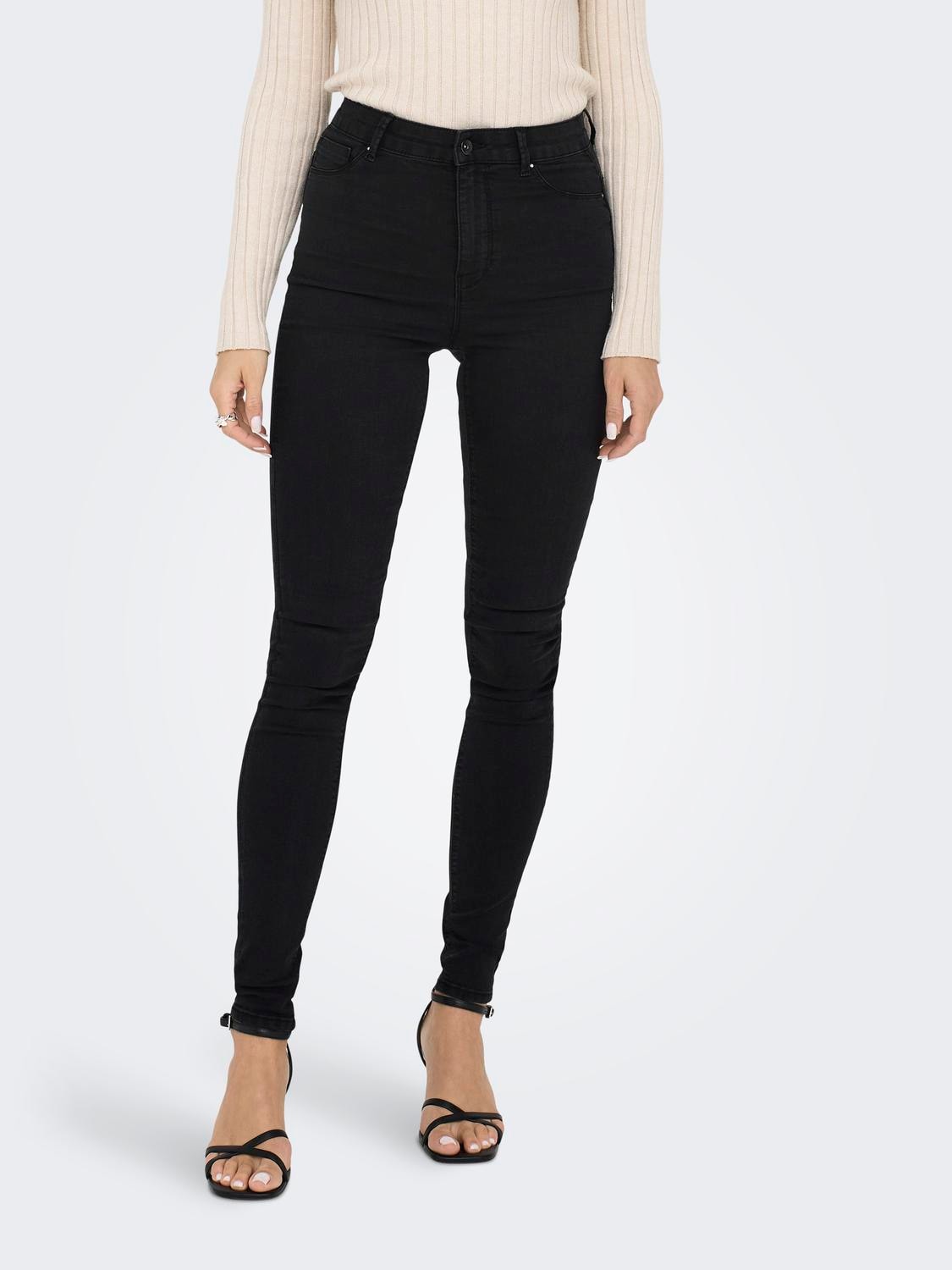 ONLY High-waist-Jeans "ONLMILA-IRIS HW LANK SK LEG DNM PIMBOX" günstig online kaufen