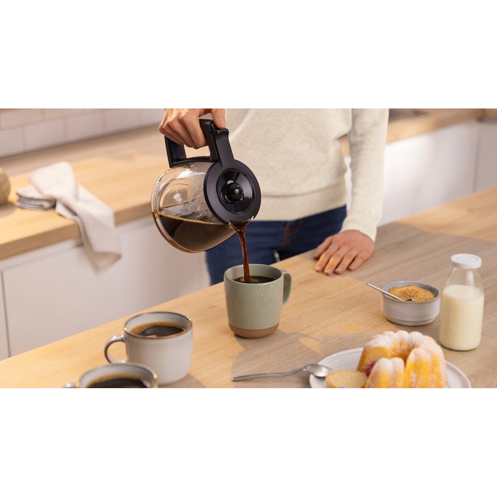 BOSCH Filterkaffeemaschine »MyMoment TKA3M133«, 1,25 l Kaffeekanne, Papierfilter, 1x4