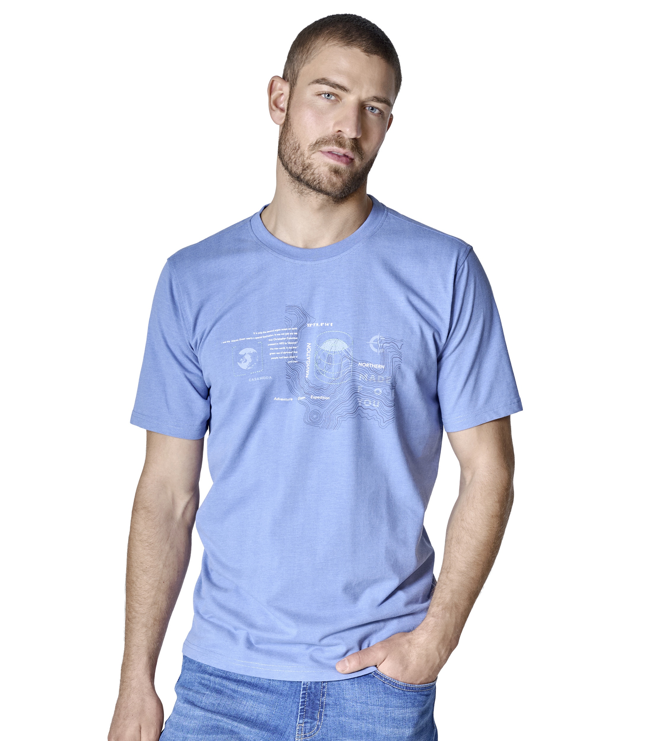 CASAMODA T-Shirt "CASAMODA T-Shirt Print"