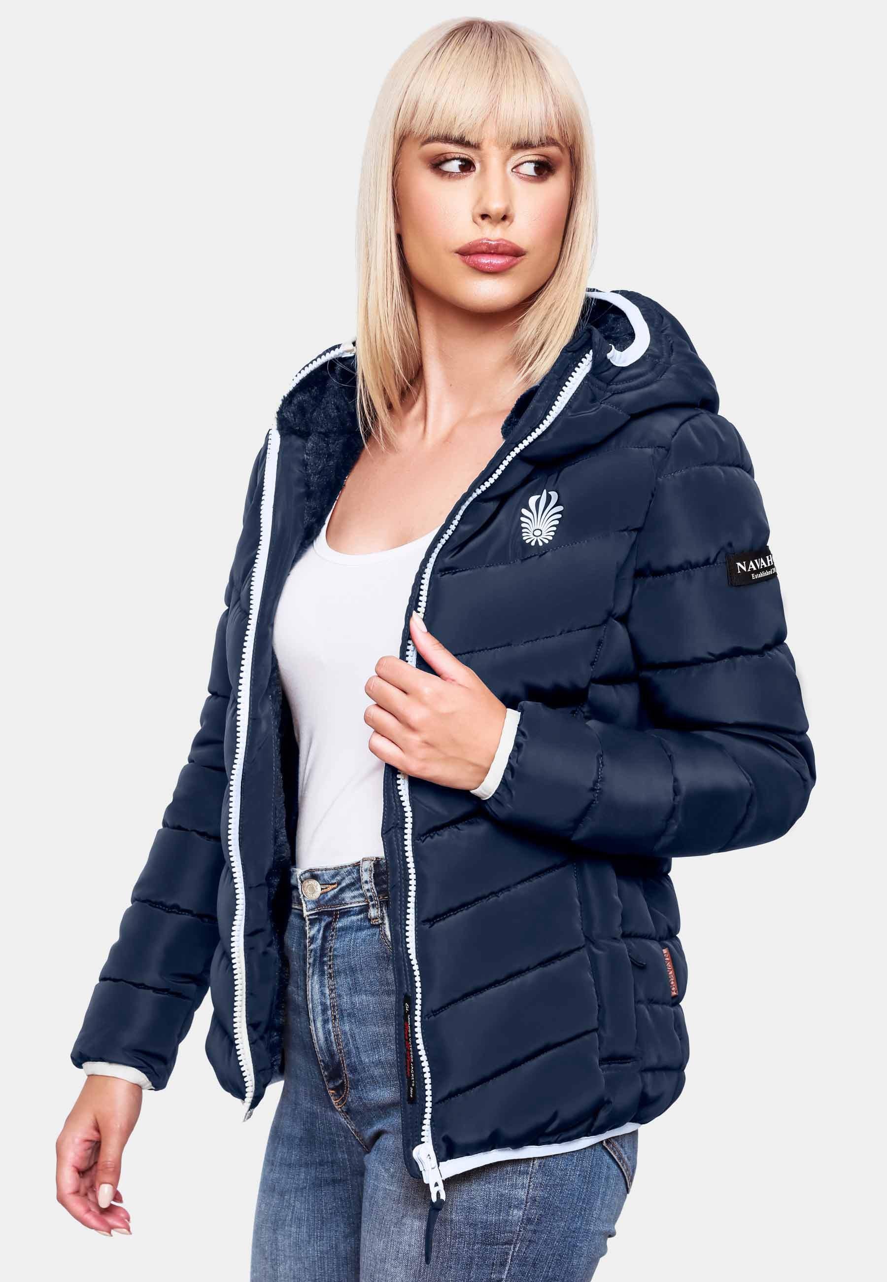 | mit Kapuze stylische Steppjacke Navahoo online Kapuze, Winterjacke mit kaufen Damen »Elva«, BAUR