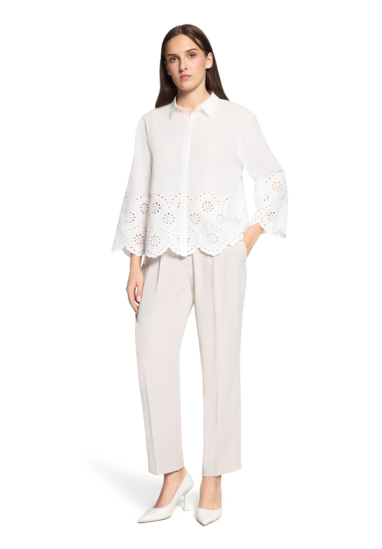 Betty Barclay Stoffhose »Damen unifarben«