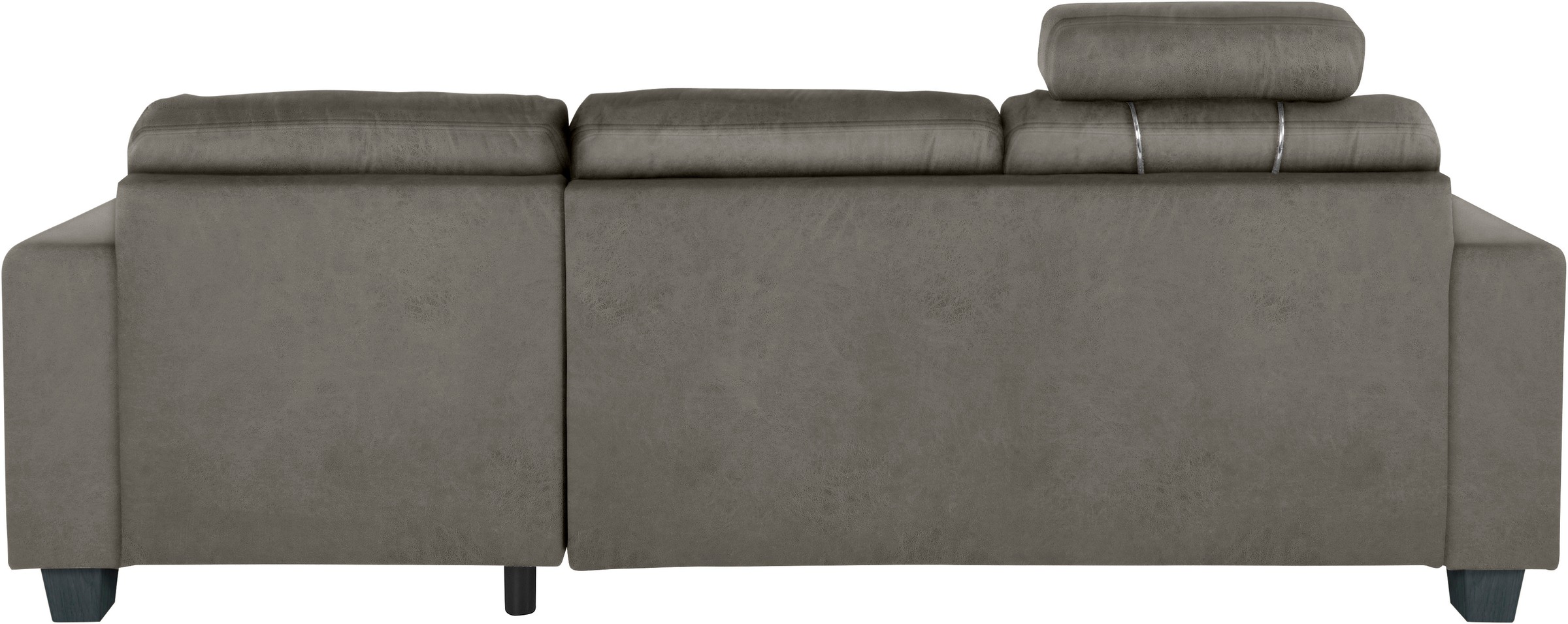 TRENDMANUFAKTUR Ecksofa »Chamber, zeitlos und modern, bequem mit hohem Sitzkomfort, L-Form«, inklusive einer Kopfstütze, wahlweise mit Schlaffunktion