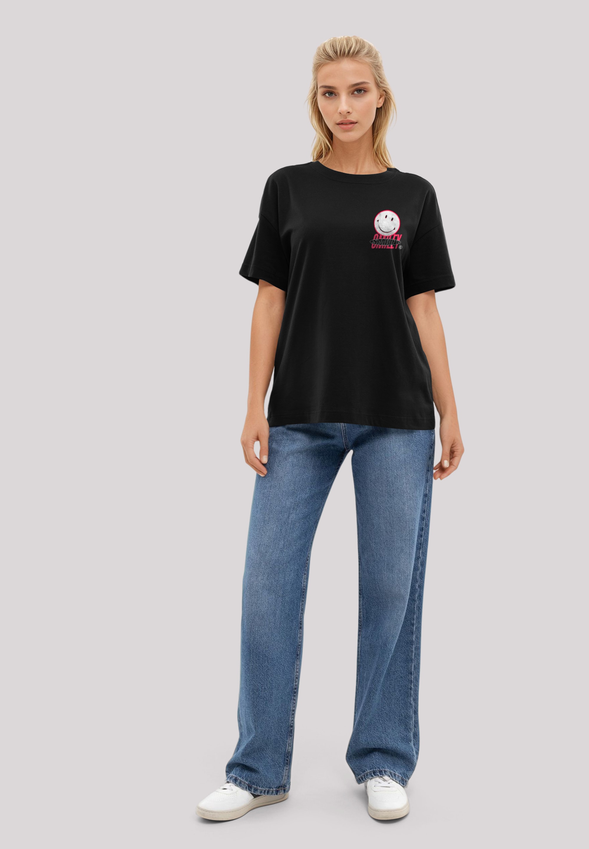 F4NT4STIC T-Shirt »Smiley Originals The Happy Collective Streetwear« Premium Qualität