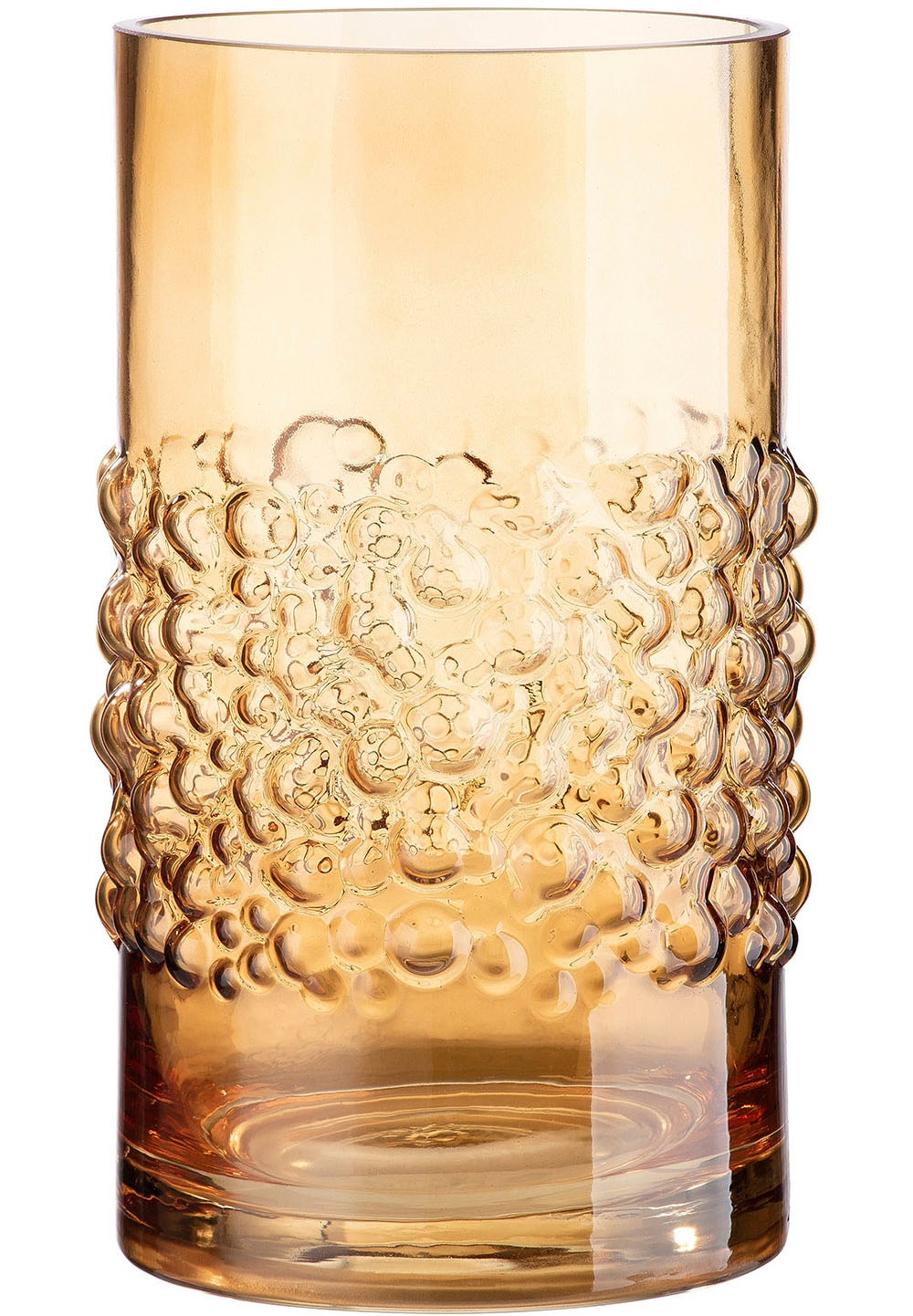 Tischvase »Vase Sparkle, aus Glas, Höhe ca. 24 cm«, (1 St.), im außergewöhnlichem Design