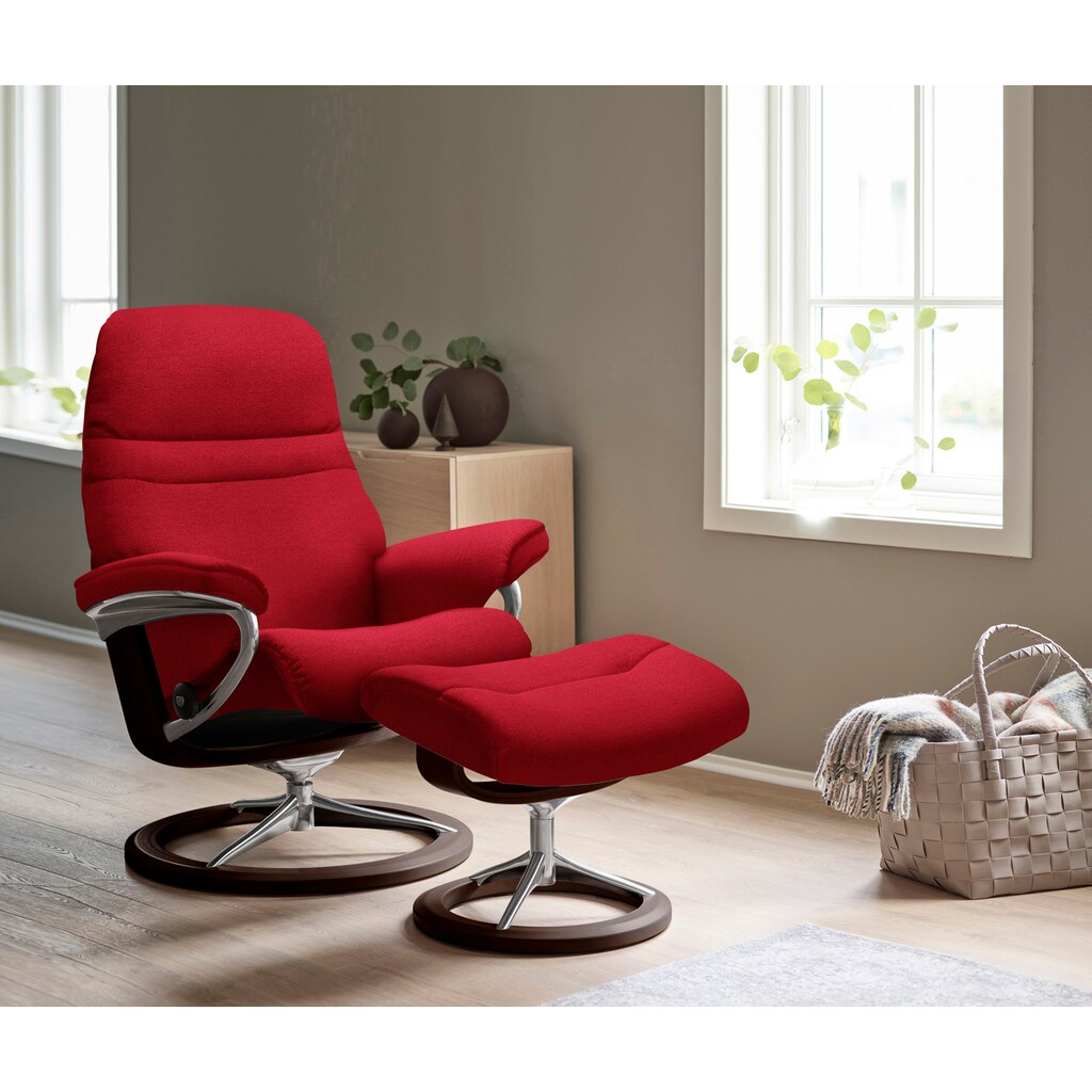 Stressless® Relaxsessel »Sunrise«, (Set, Relaxsessel mit Hocker)