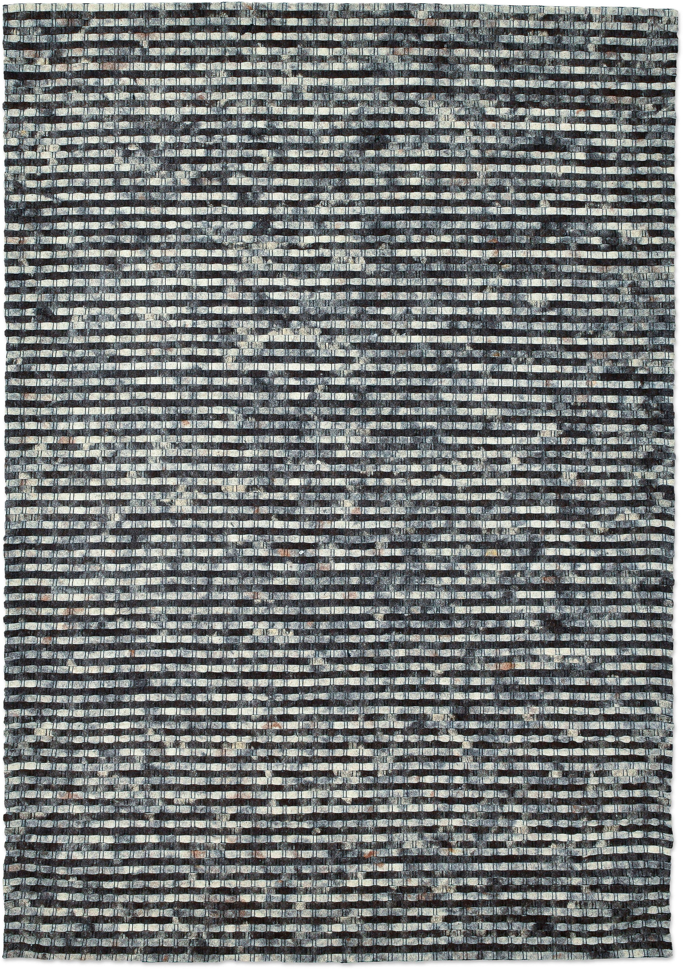 Wollteppich THEKO "Tauern" Gr. 4, grau (dunkelgrau), B:170cm H:10mm L:240cm, Wolle, Teppiche, Handweb Teppich, reine Wolle, handgewebt 3