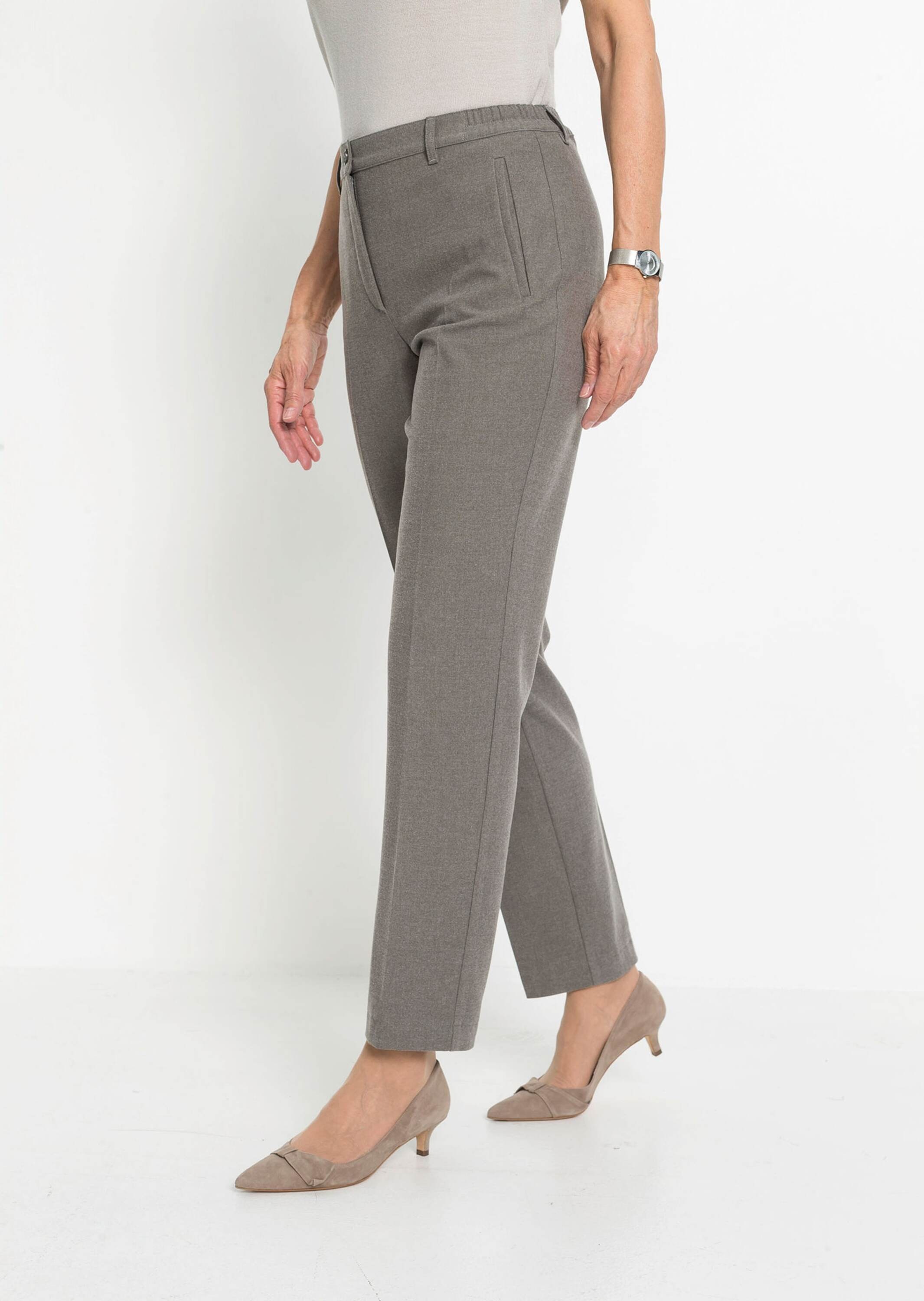 GOLDNER 2-in-1-Hose "Angenehm weiche Flanell-Hose CARLA" günstig online kaufen