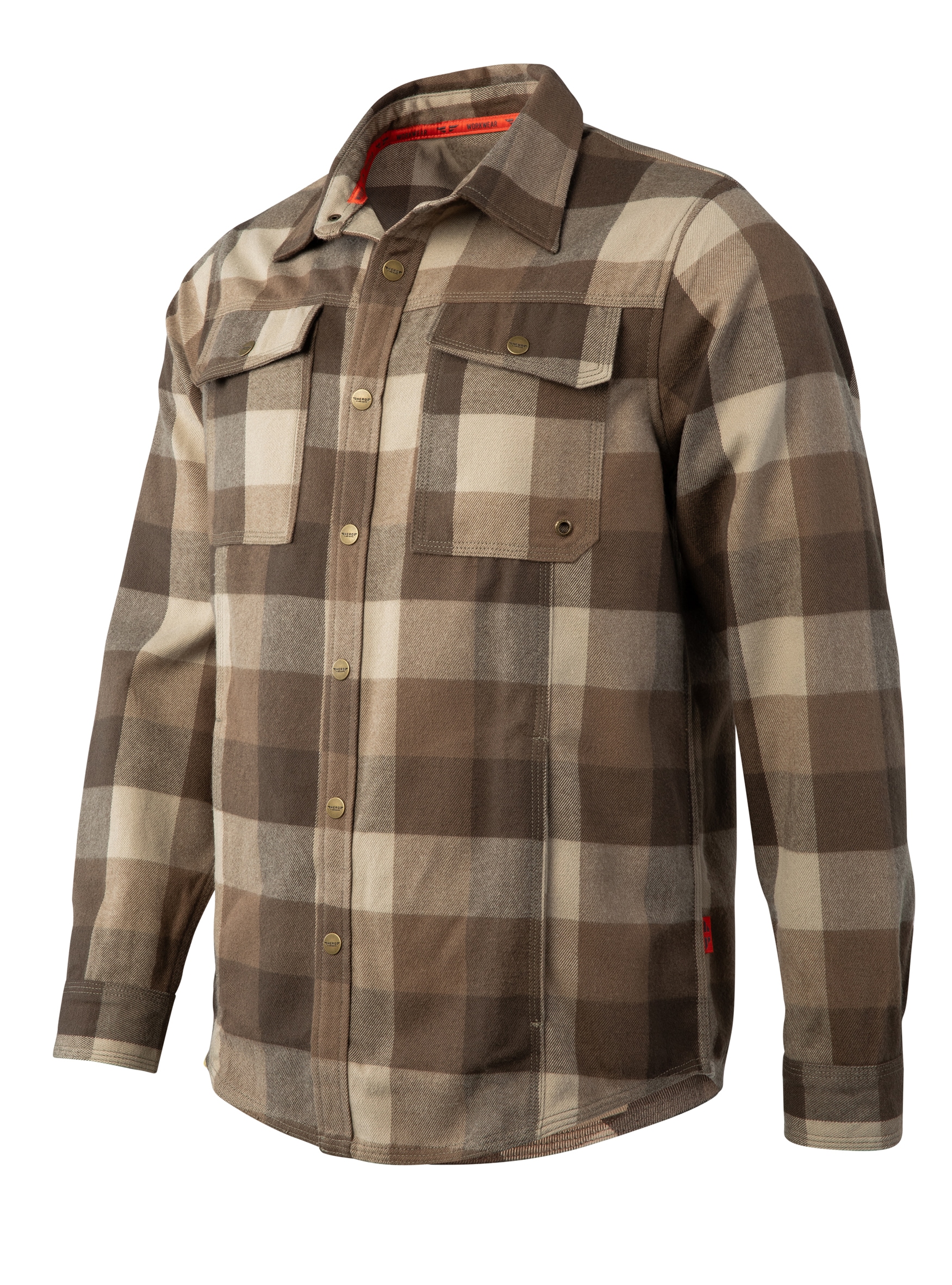 HERO by John Medoox "Overshirt Workwear Arbeitshemd" Arbeitshemd Funktionsqualität für Herren