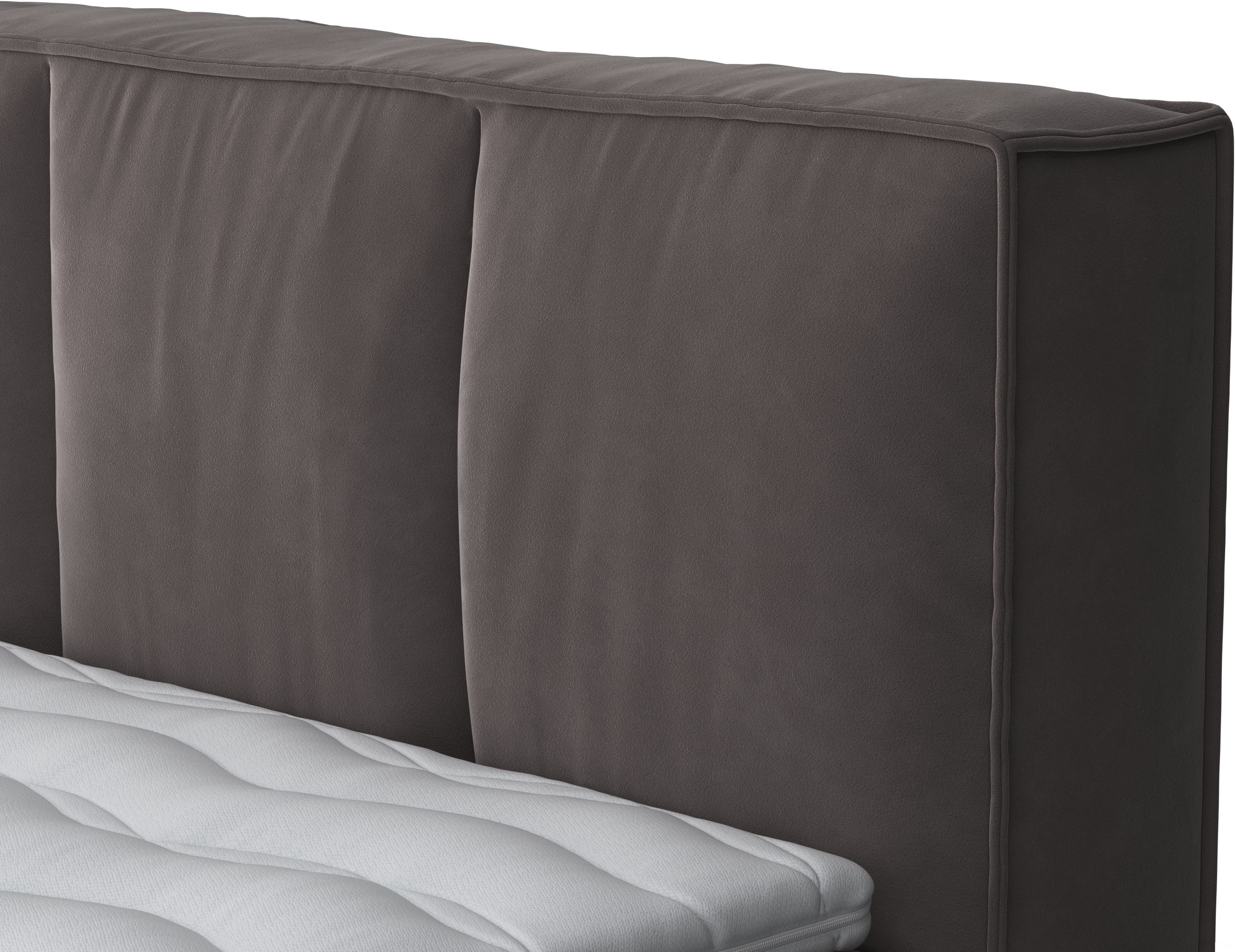 Home affaire Boxspringbett »Sacy«, Boxbett inkl. Topper, 2 Matratzen, Härtegrade H2, H3 und H4 wählbar