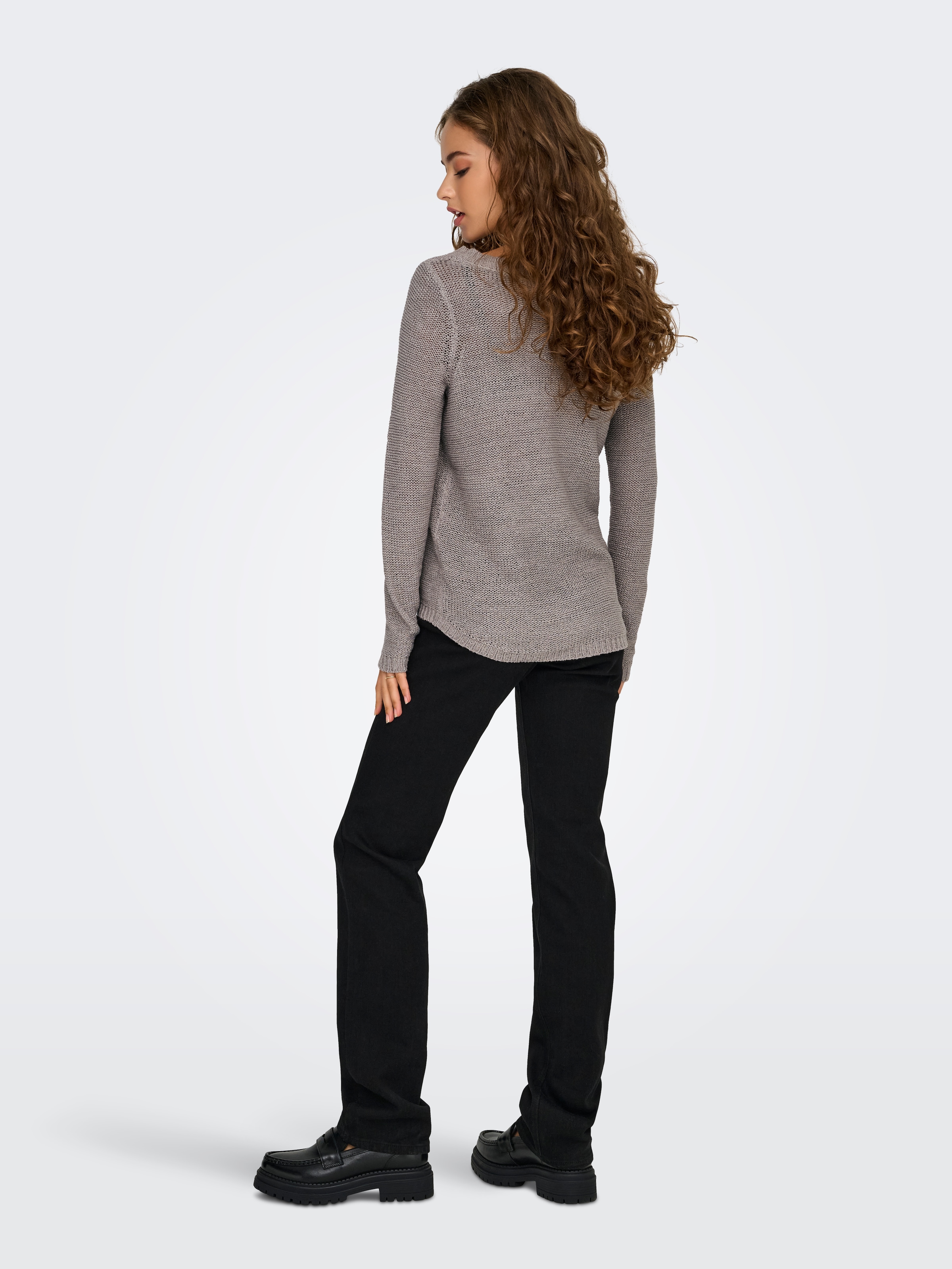 ONLY Strickpullover »ONLGEENA XO L/S PULLOVER KNT NOOS«, mit Rundhalsausschnitt