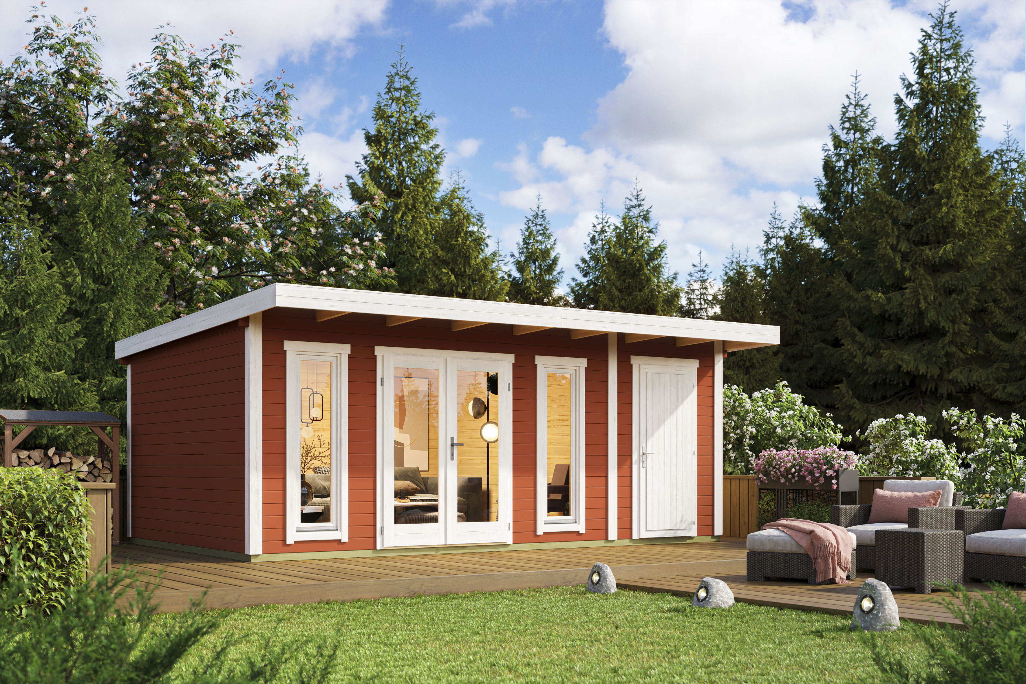 LASITA MAJA Gartenhaus "SICILY" günstig online kaufen