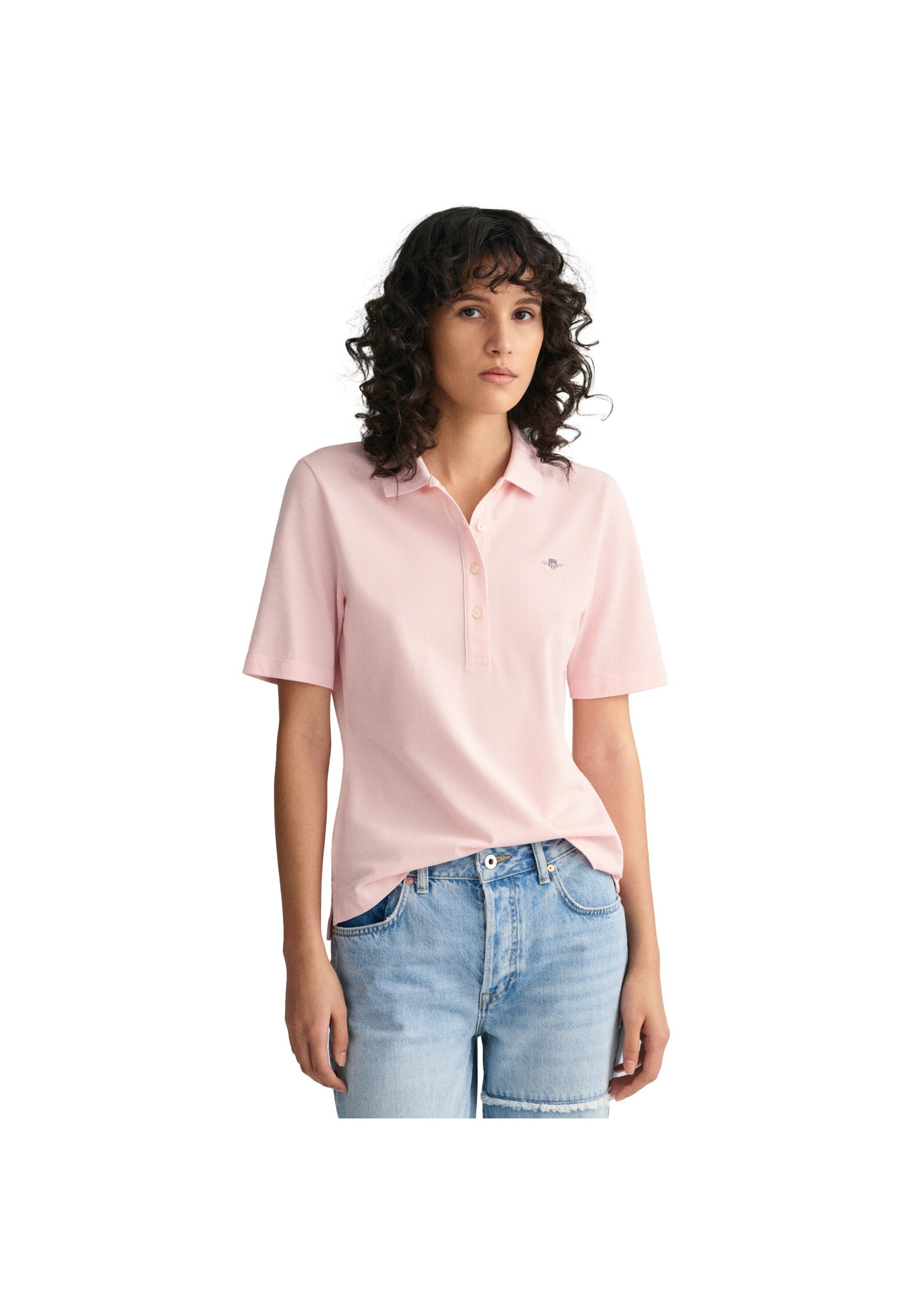 Gant T-Shirt Damen Poloshirt 1er Pack Baumwolle (Packung, 1er Pack) günstig online kaufen