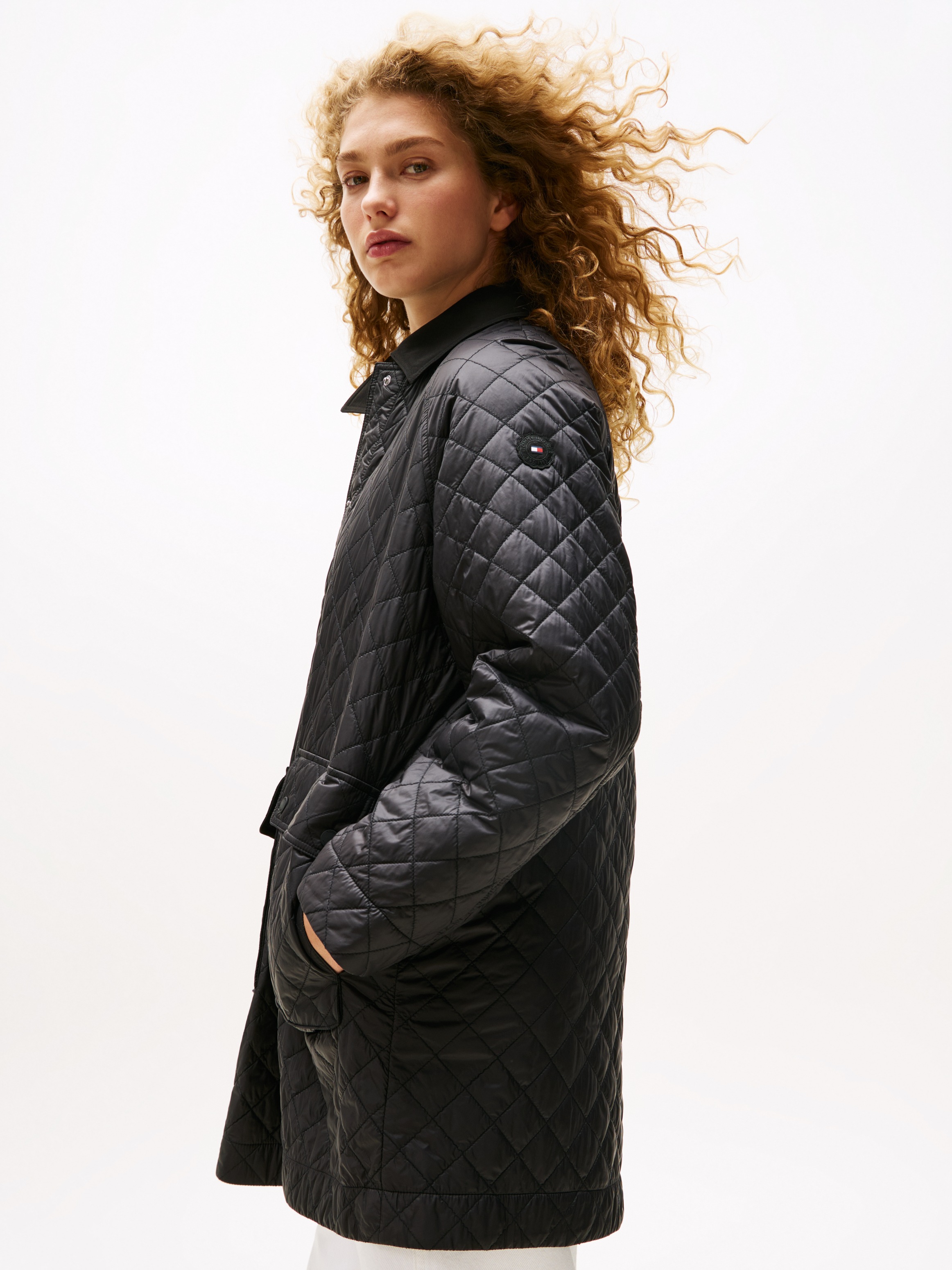 Tommy Hilfiger Kurzmantel "PADDED NYLON REG QUILTED COAT" günstig online kaufen