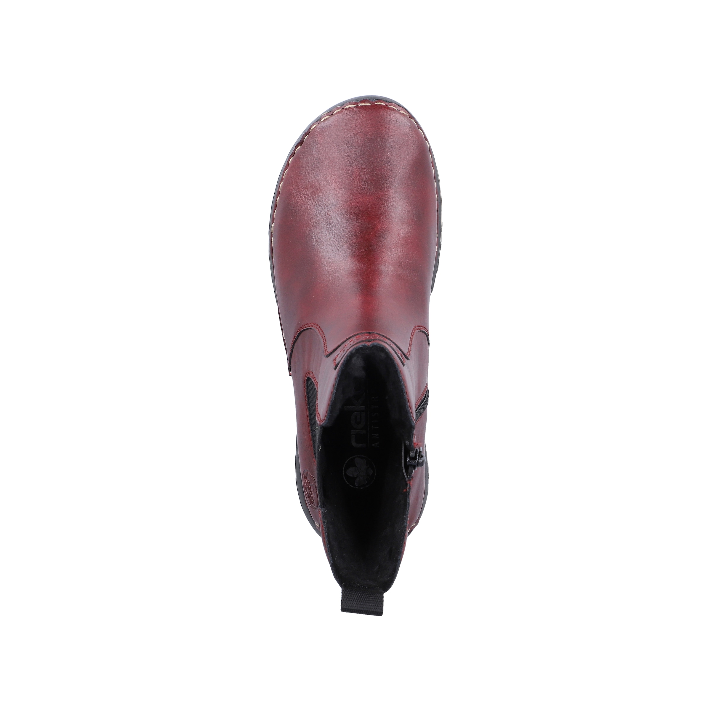 Rieker Winterboots  Keilboots, Stiefelette mit Profilsohle und Stretcheinsatz