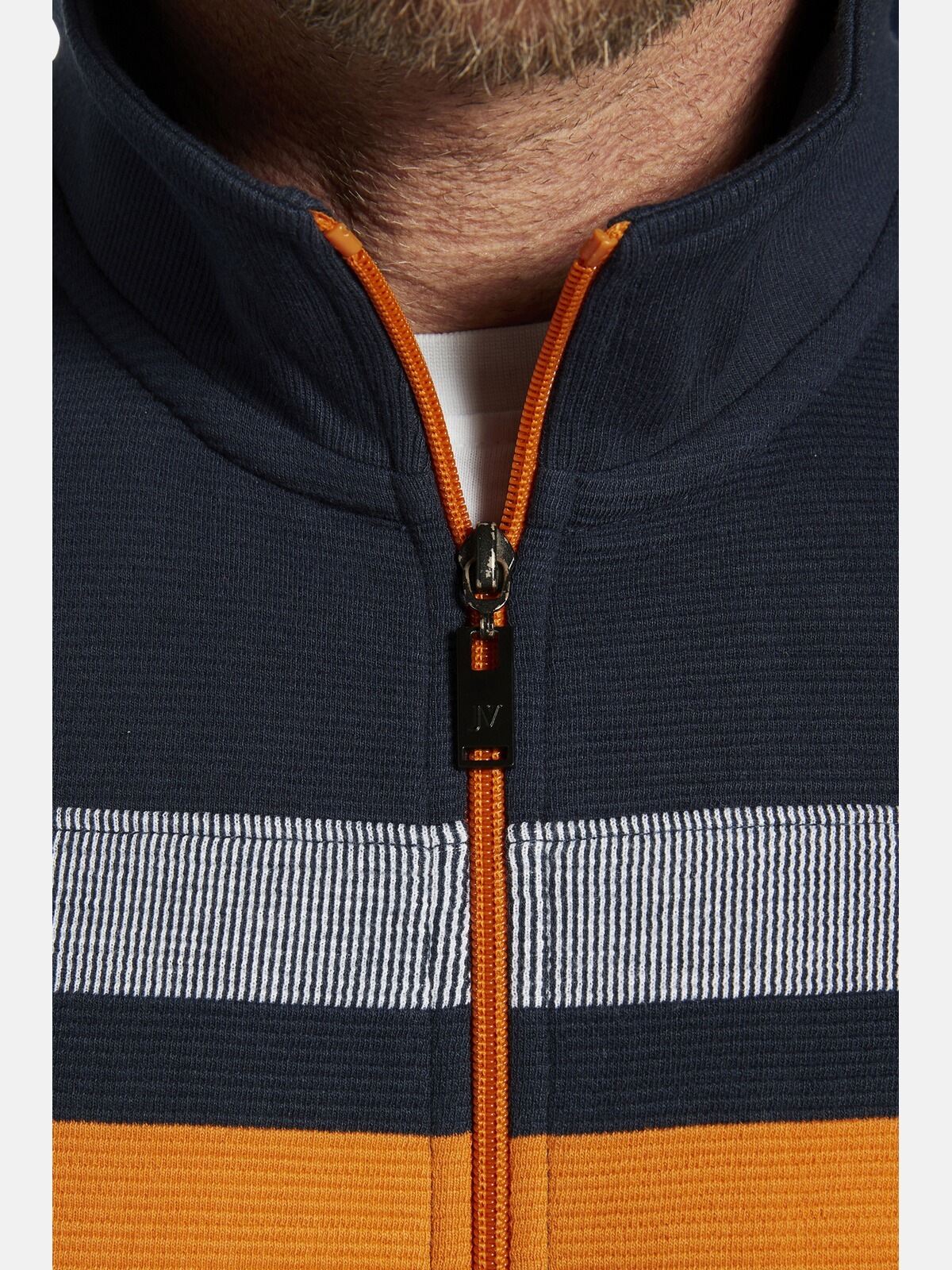Jan Vanderstorm Sweatjacke »Sweatjacke HEELKO«