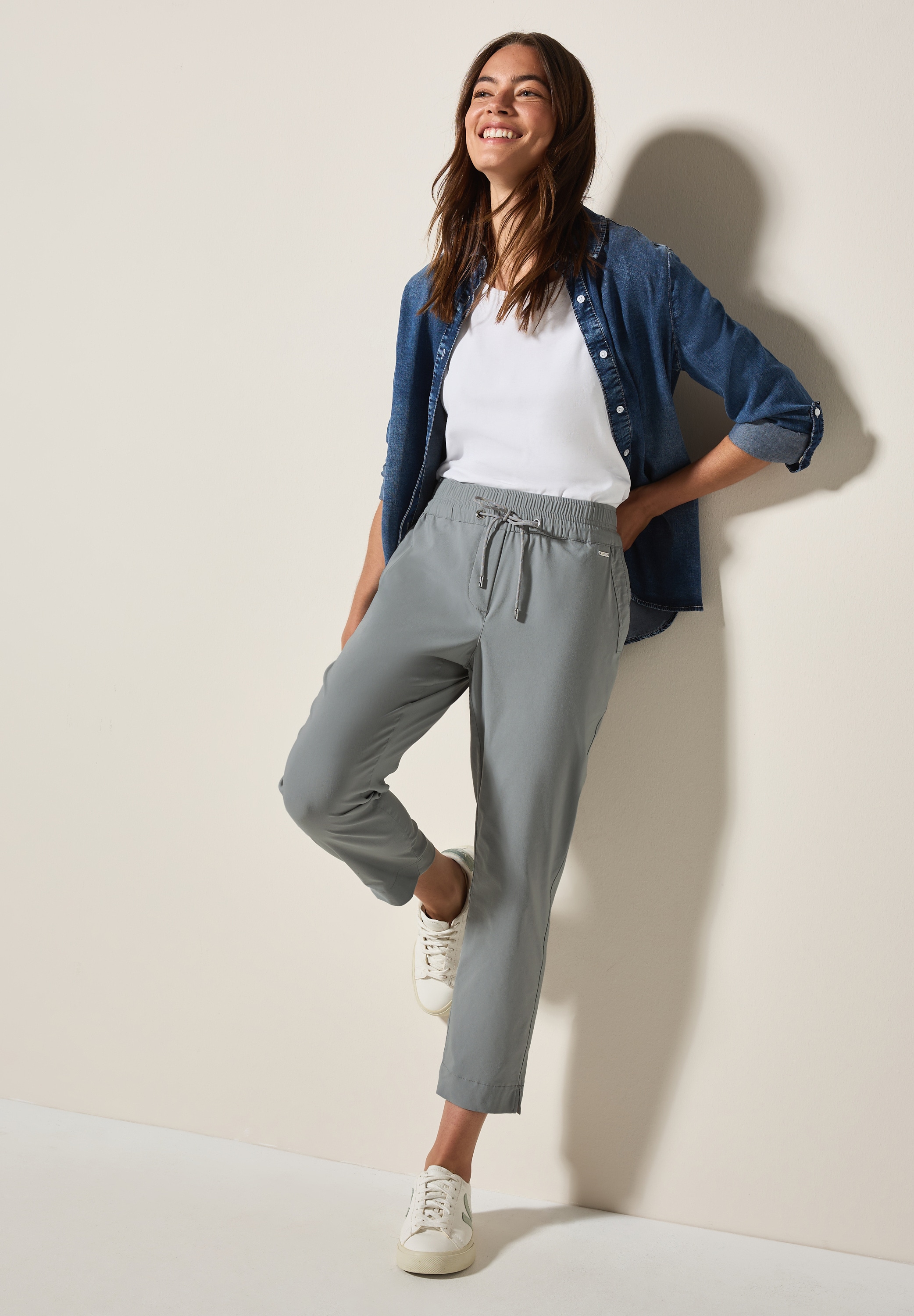 Cecil Stoffhose »Style Tracey«, mit Tunnelzug