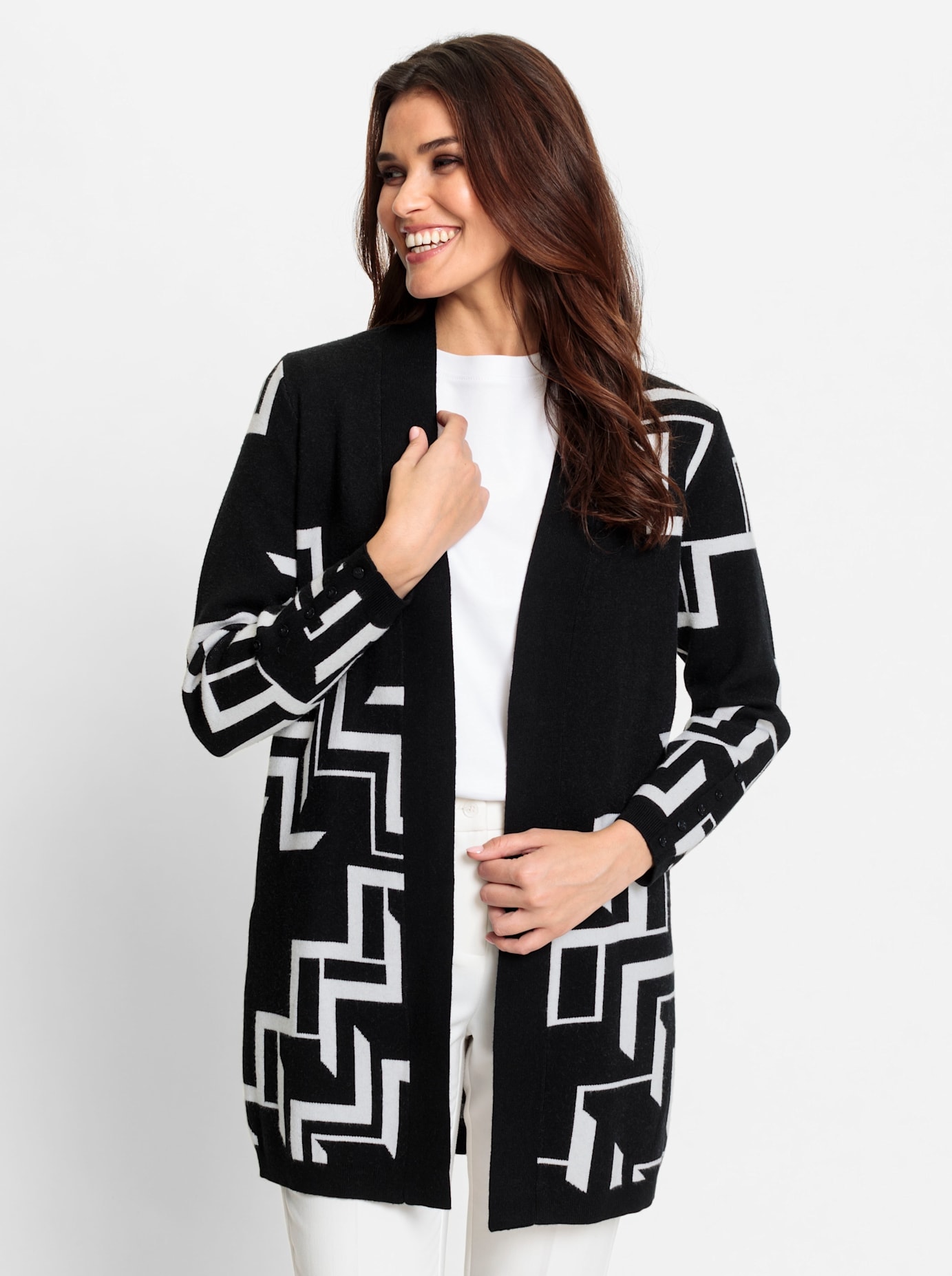 Inspirationen Longstrickjacke