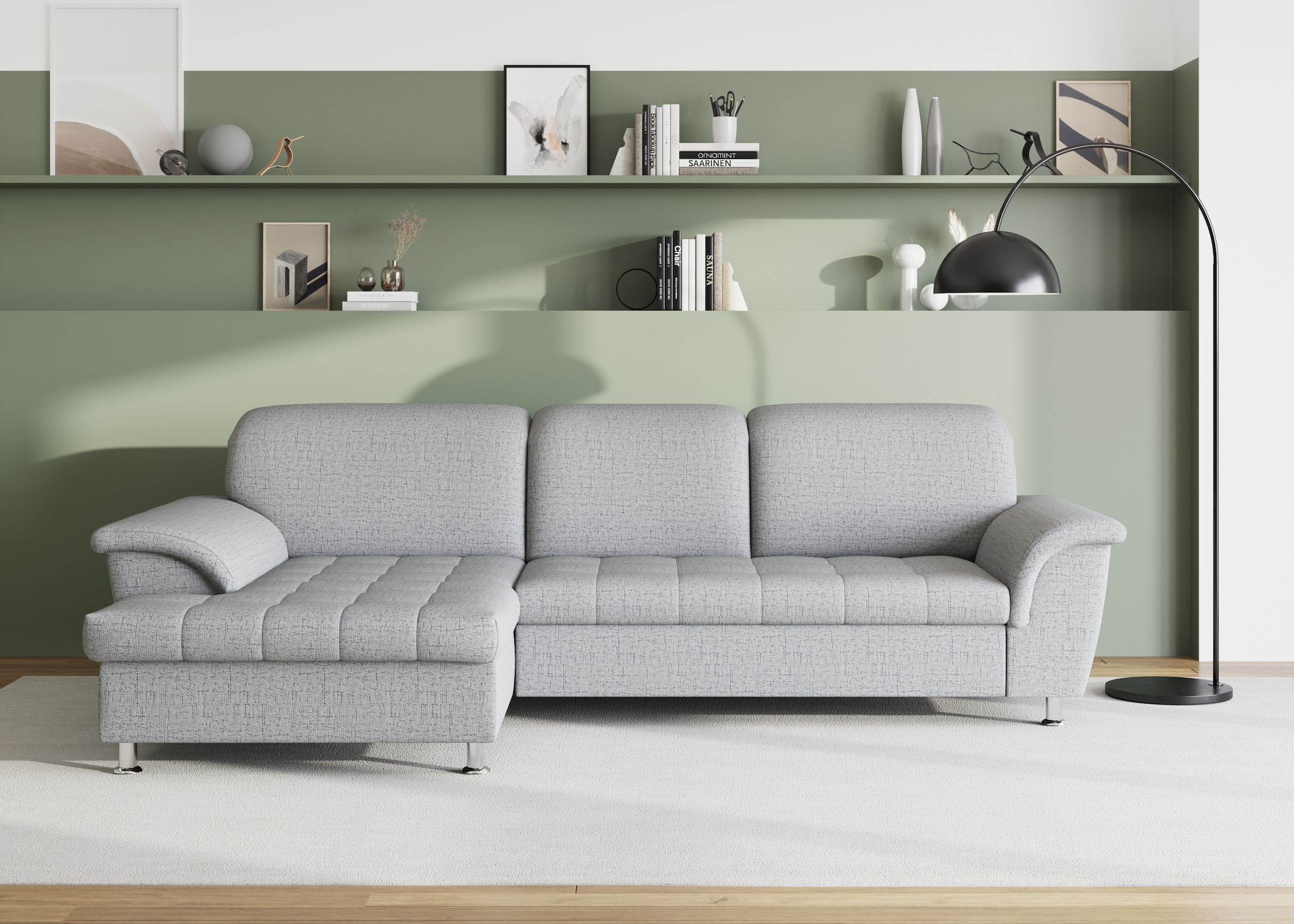 DOMO collection Ecksofa Franzi, wahlweise mit Bettfunktion, Bettkasten und günstig online kaufen