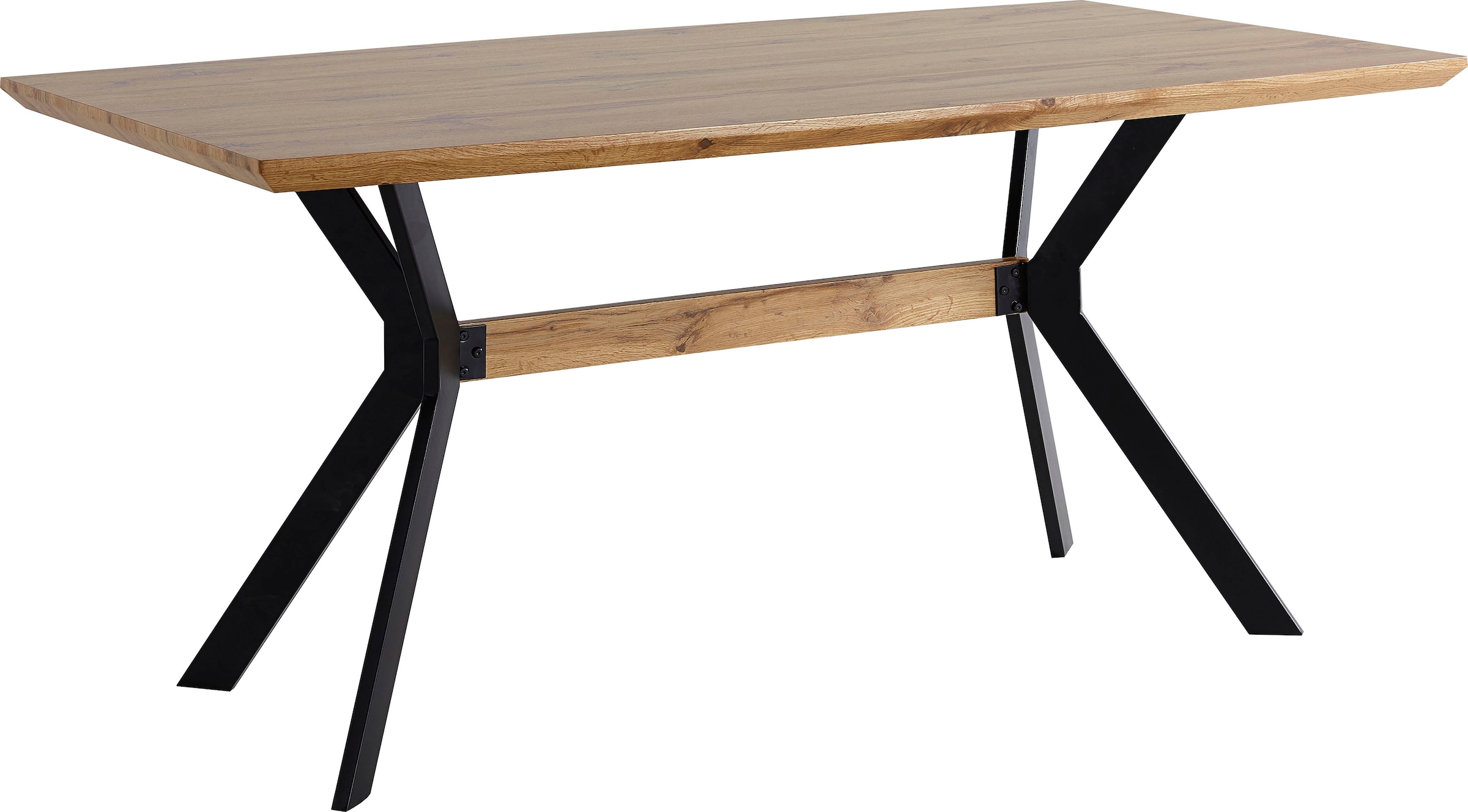 Home affaire Esstisch »Aage«, Eiche-Dekor, Breite 160 cm