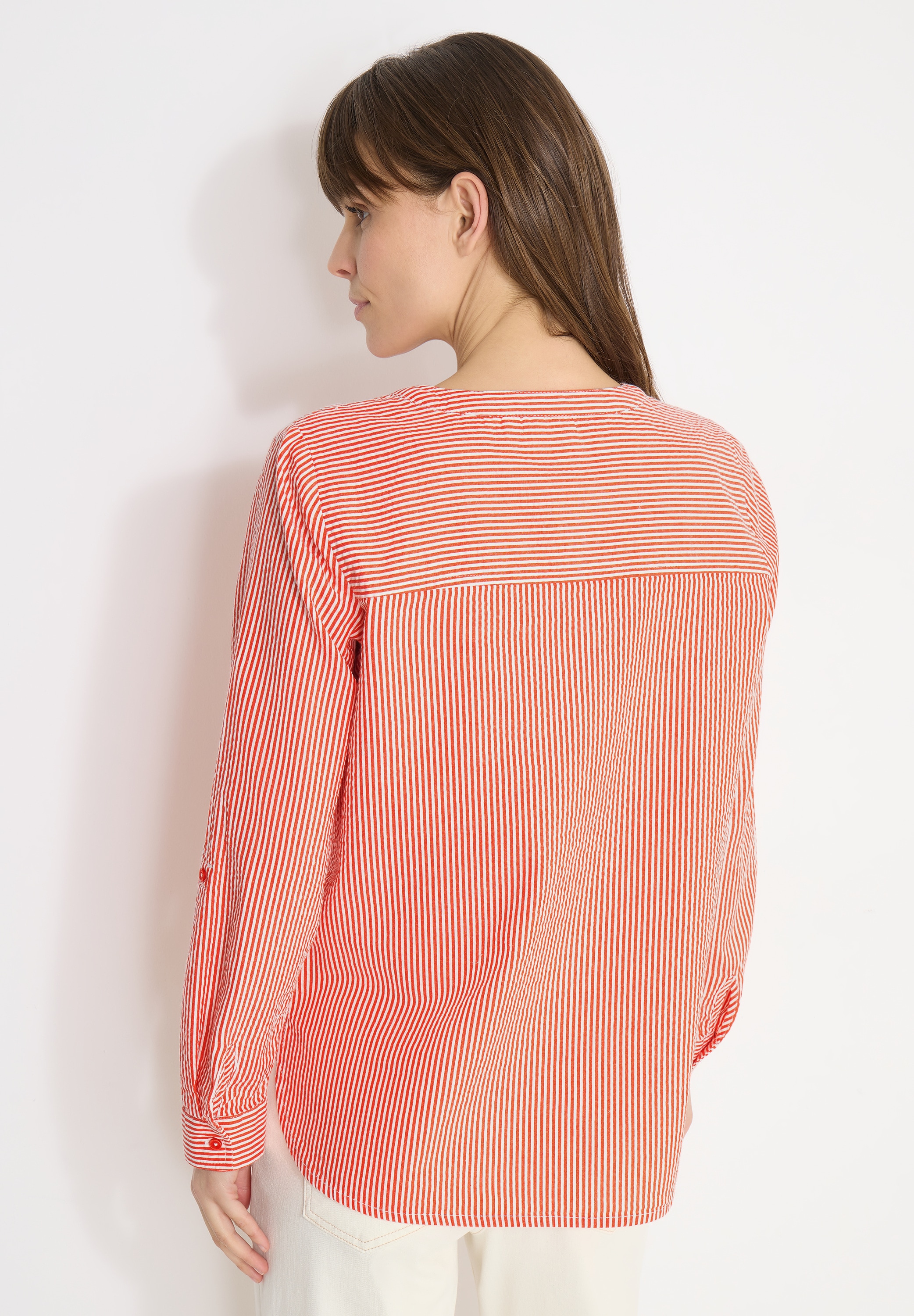 Cecil Langarmbluse Knopf günstig online kaufen