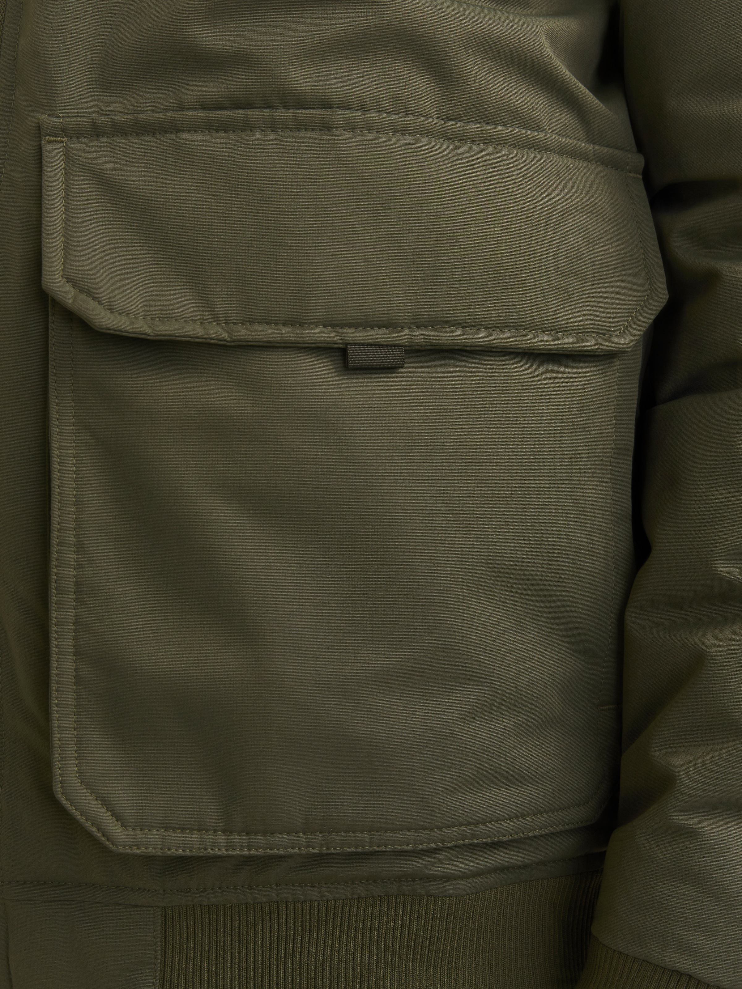 Jack & Jones Bomberjacke »JJCONSTRUCT BOMBER«, mit Kapuze