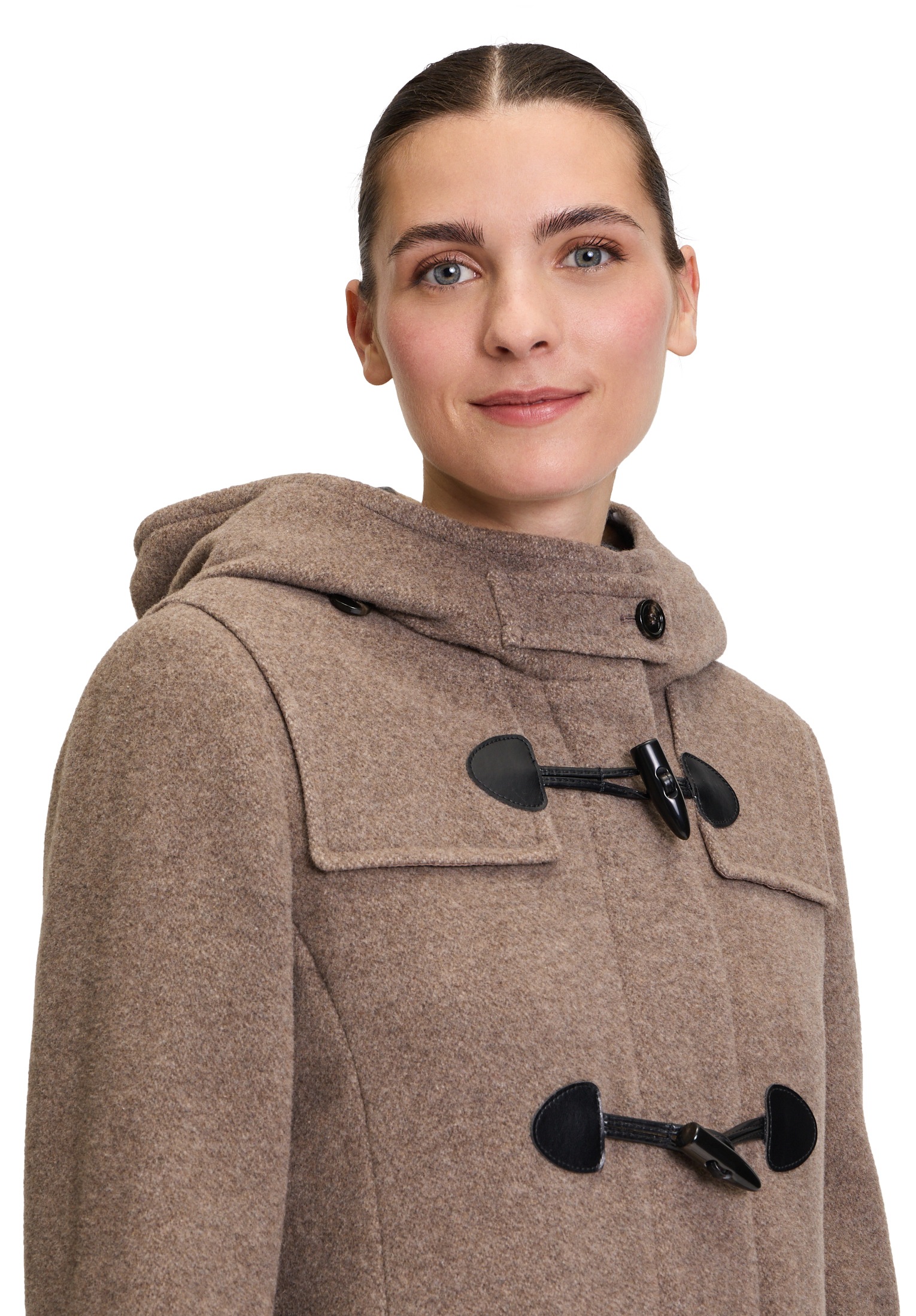 Gil Bret Outdoorjacke »Gil Bret Damen Dufflecoat mit Kapuze«, mit Kapuze
