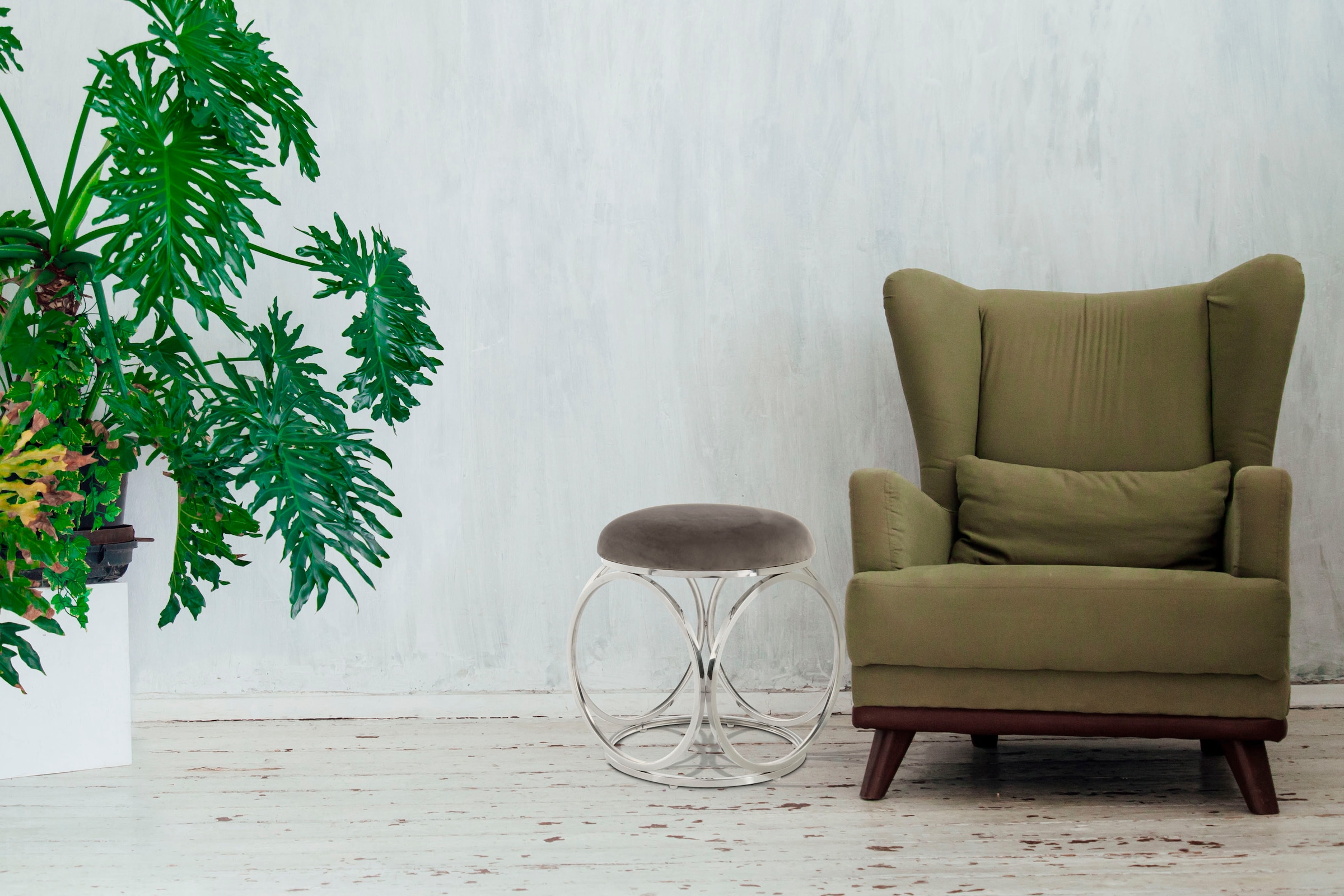 Kayoom Sitzhocker "Hocker Whitney 325,Hocker mit offenem Design, Gestell au günstig online kaufen