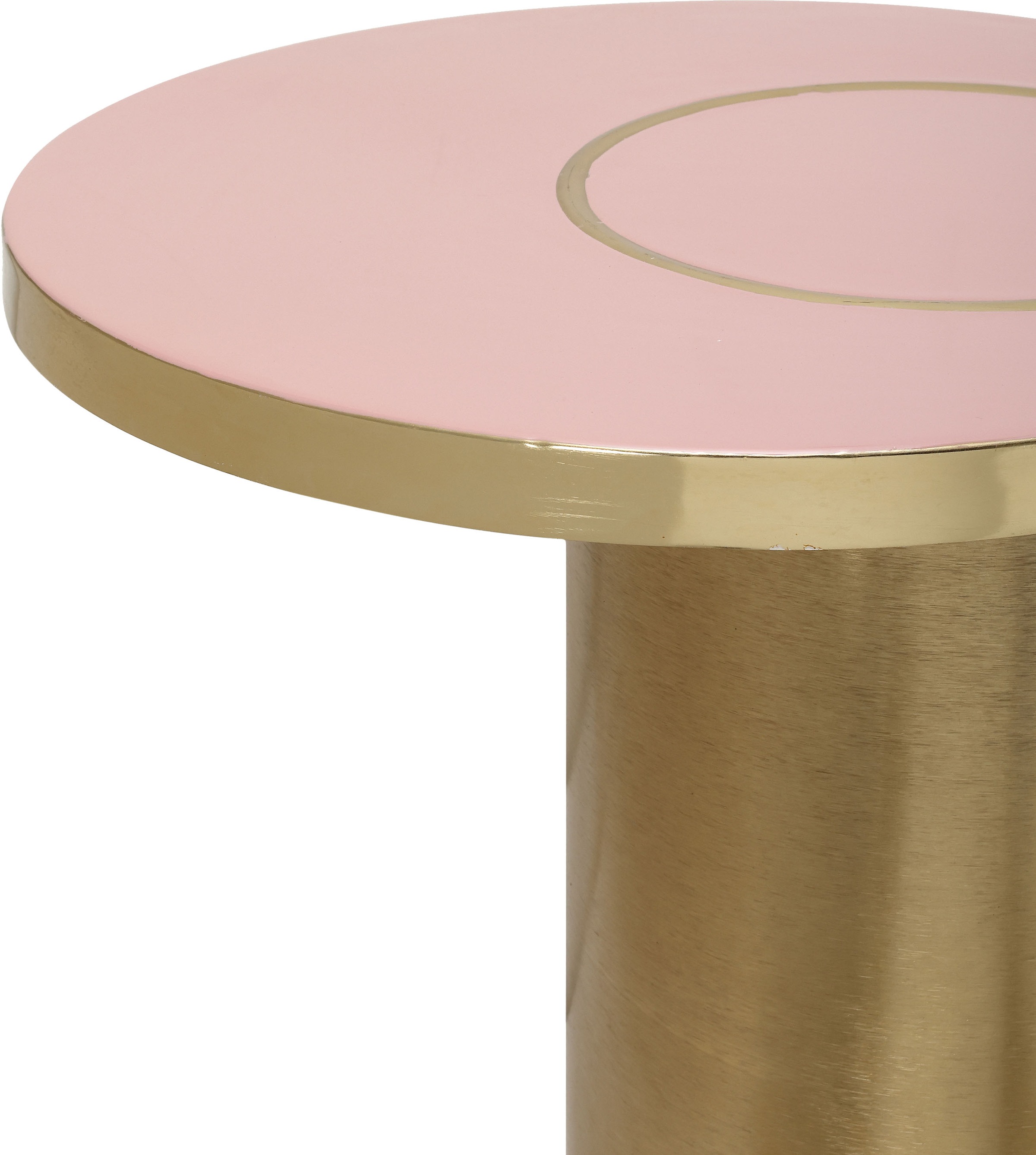 Kayoom Beistelltisch »Art Deco 2325, Beistelltisch aus Eisen, dekoratives Design«, (1 St.), Handarbeit, lackierter Tisch mit Metalleffekten, dekorativ