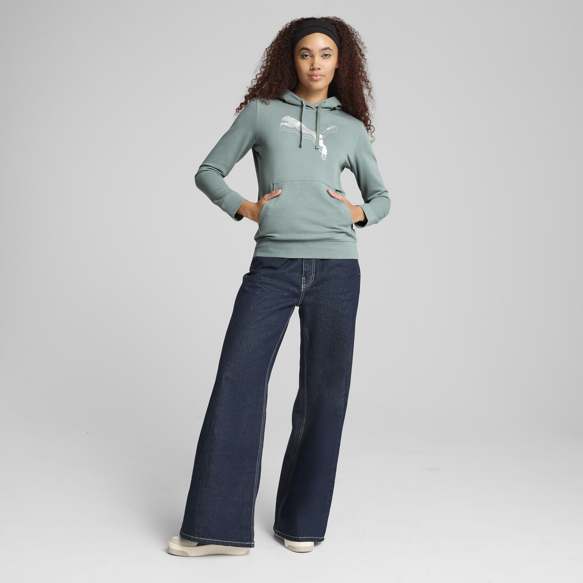 PUMA Hoodie »ESS METALLIC Hoodie Damen«
