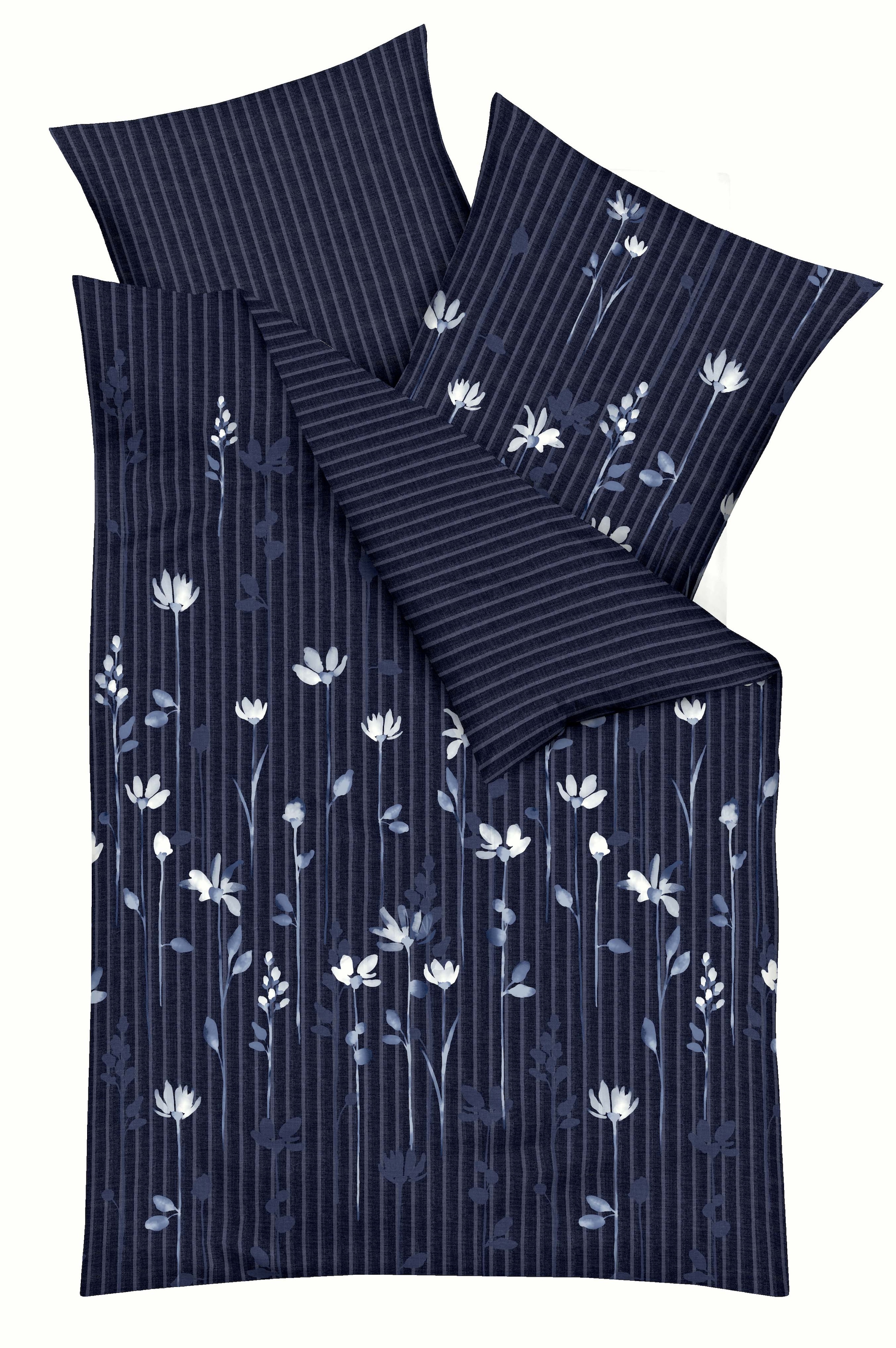 Kaeppel Bettwäsche "Floral Stripes" 2 Stk. tlg. günstig online kaufen