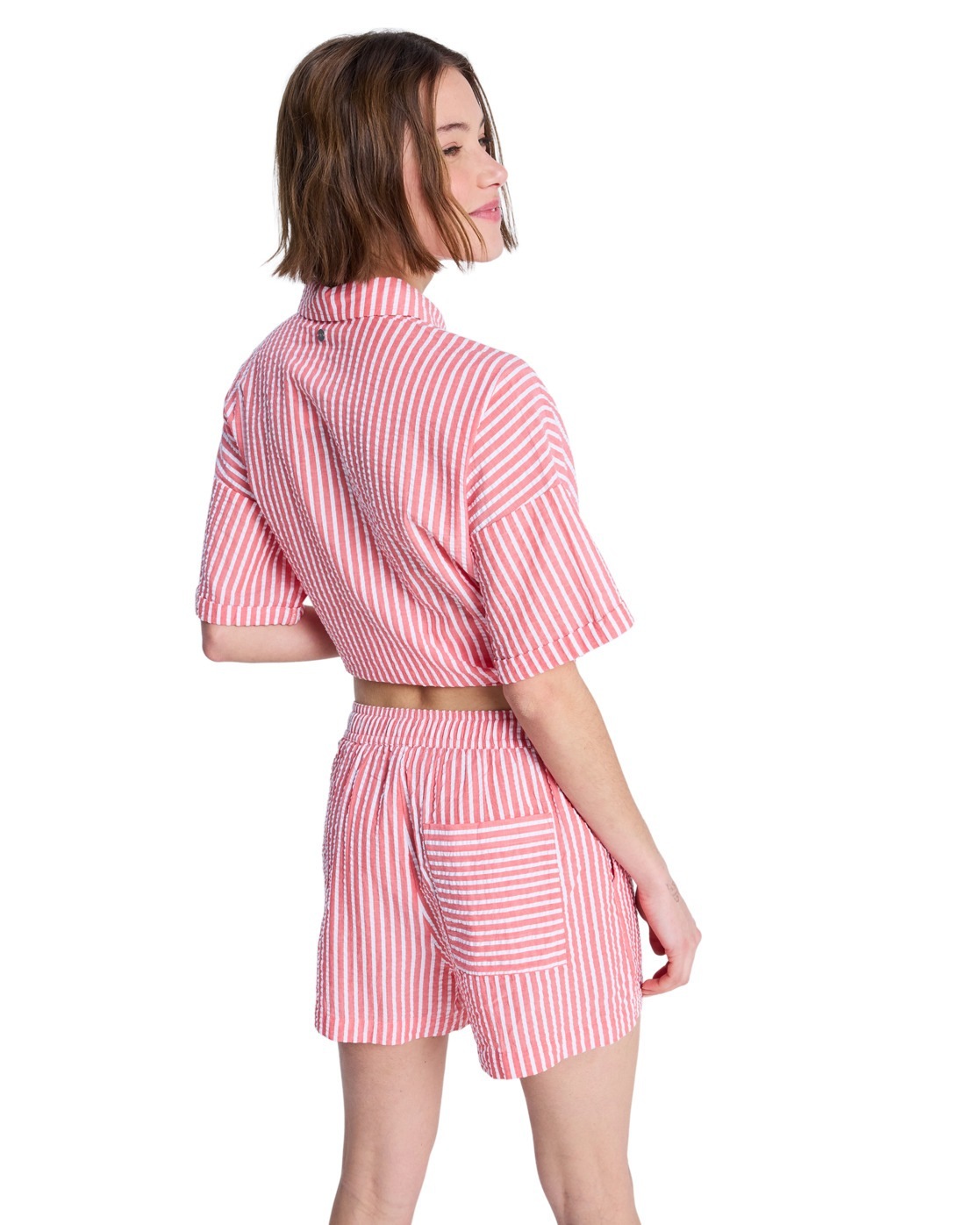 Roxy 2-in-1-Shorts "Lekeitio Break High Stripe" günstig online kaufen