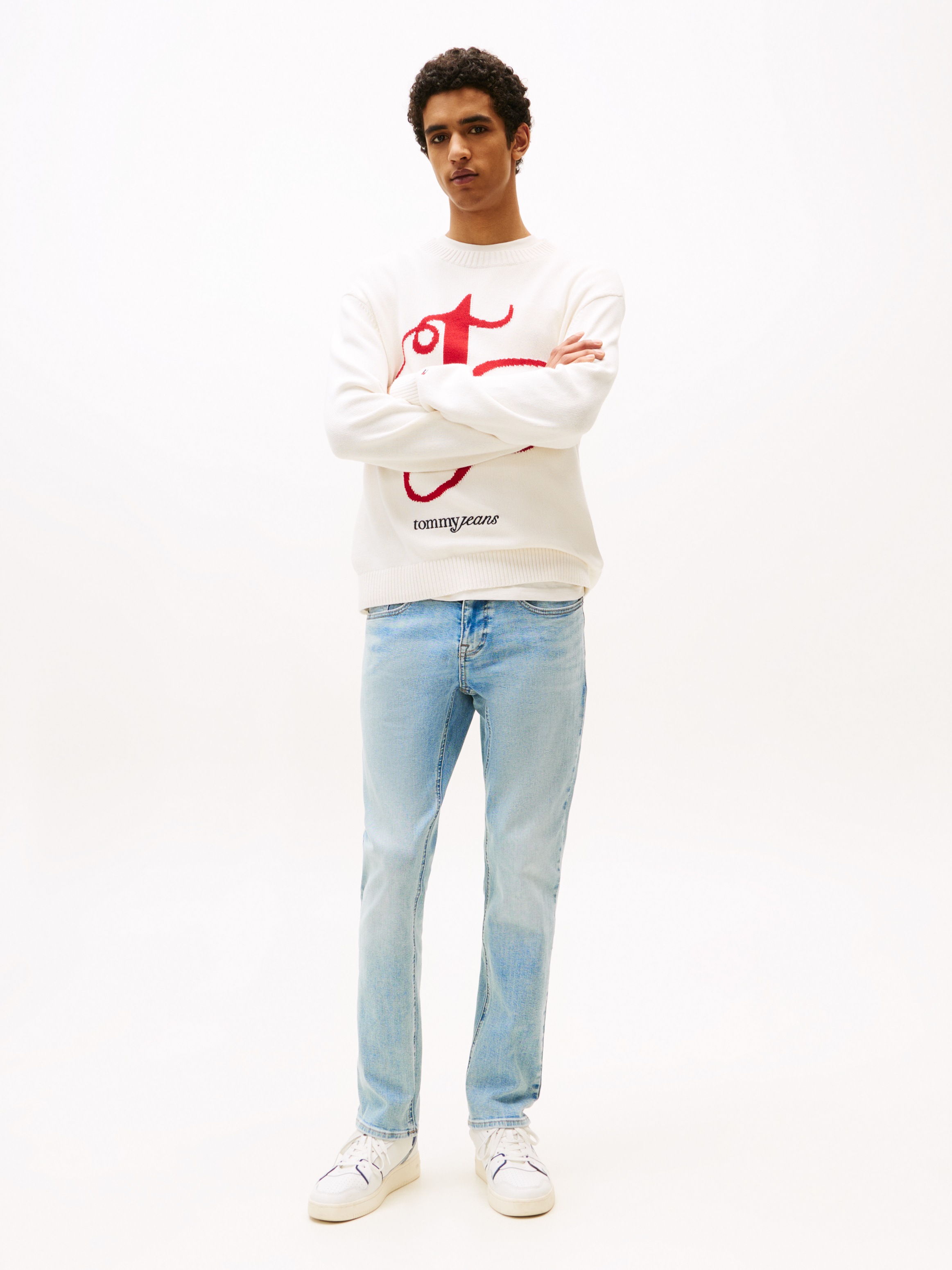 Tommy Jeans Slim-fit-Jeans »Scanton Slim« mit niedrigerer Leibhöhe, 5-Pocket-Stil